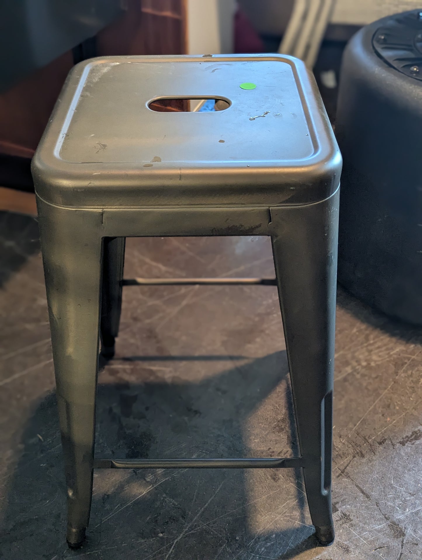 Grey Metal Stools