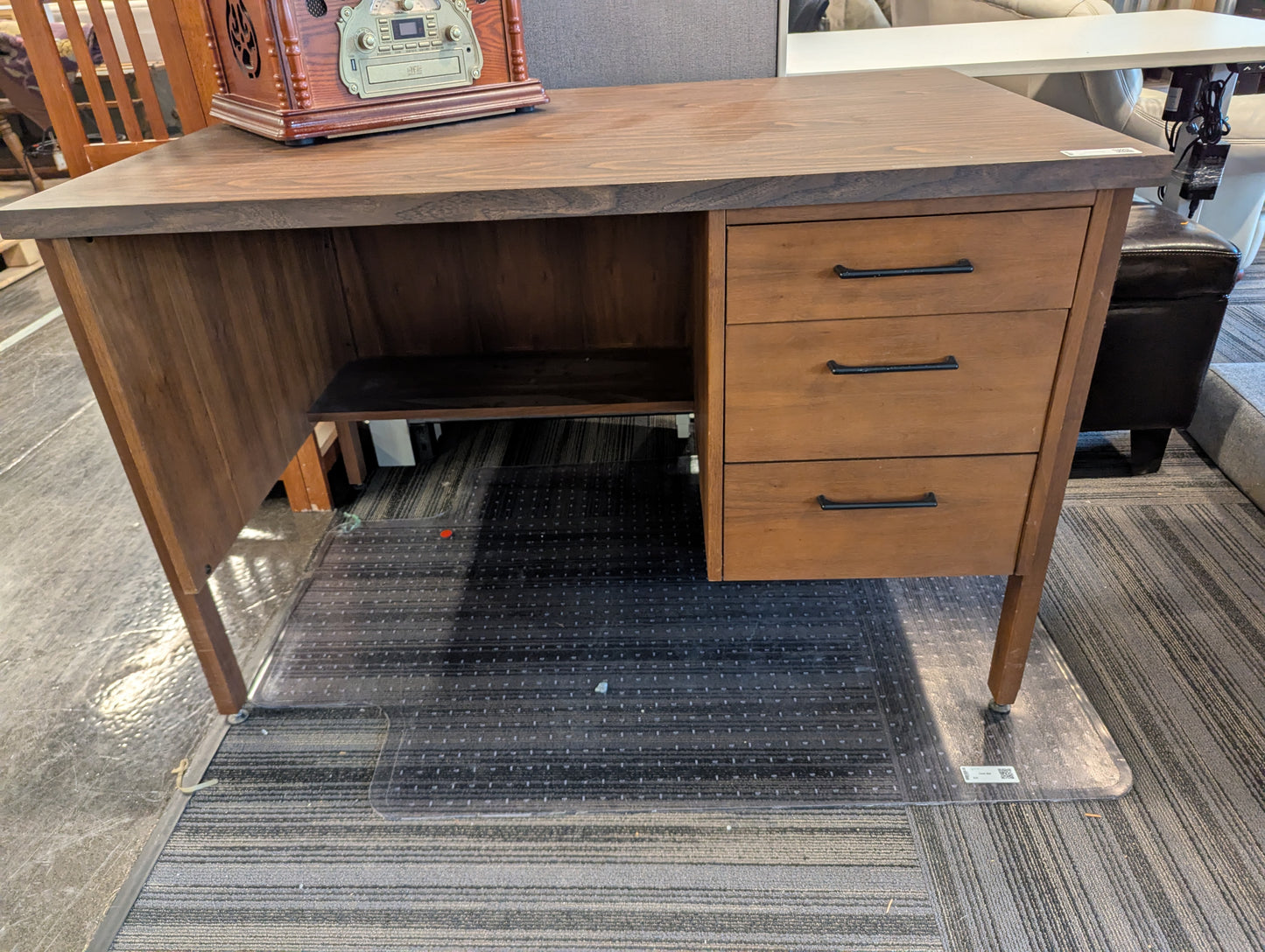 Vintage Walnut Desk