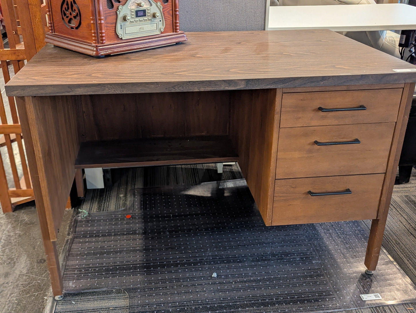 Vintage Walnut Desk
