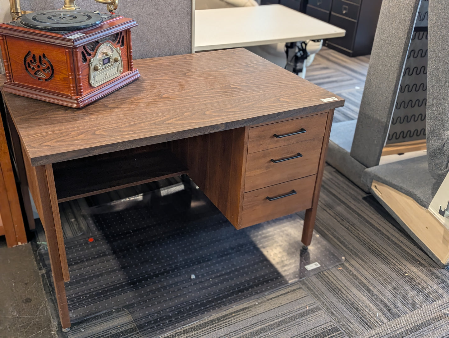 Vintage Walnut Desk