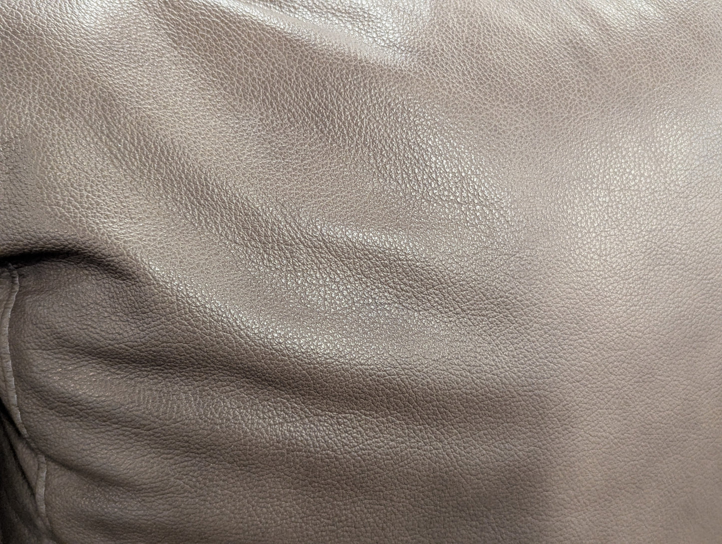Gray Sectional Leather Couch