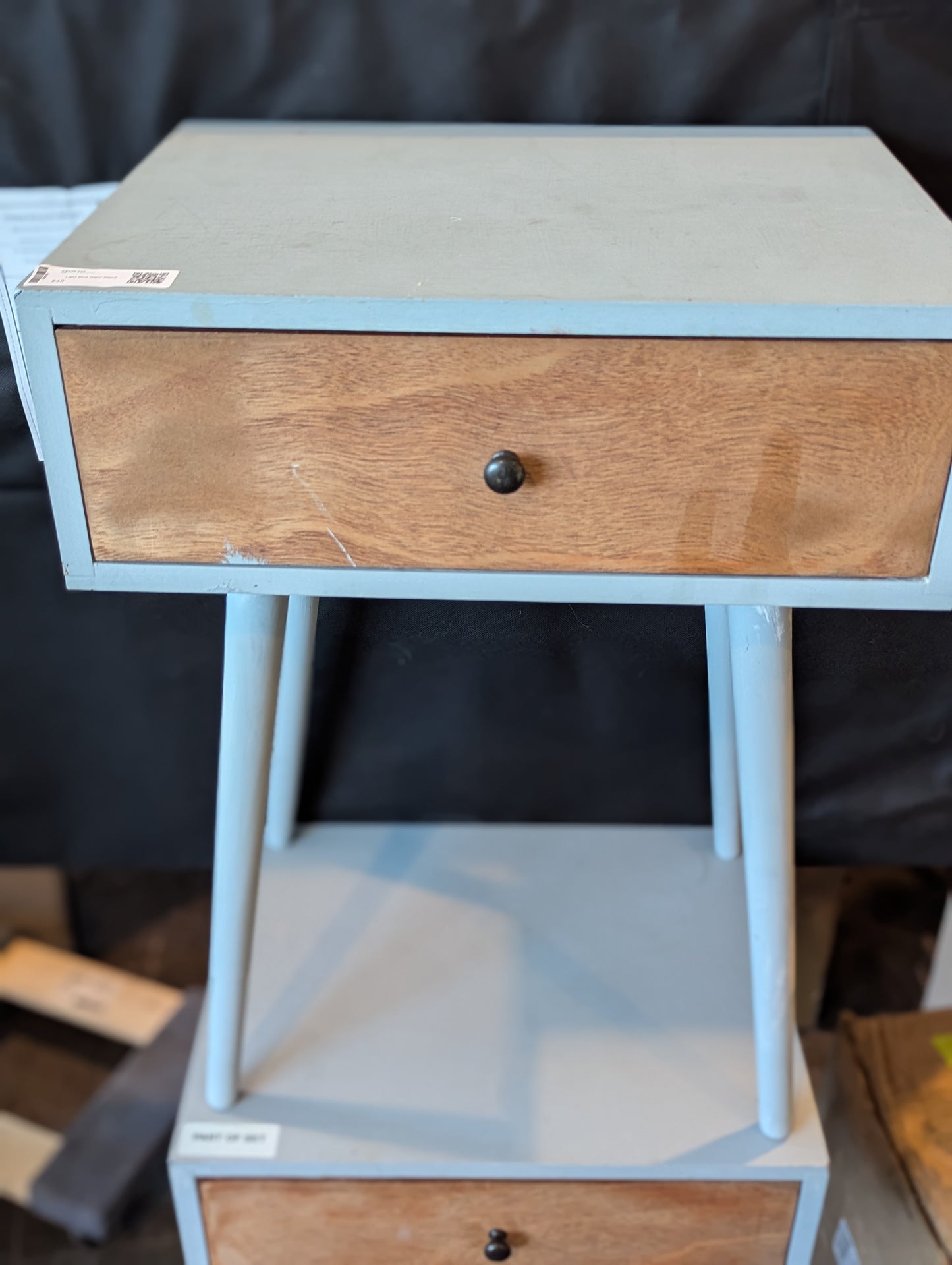 Light Blue Night Stand, SET