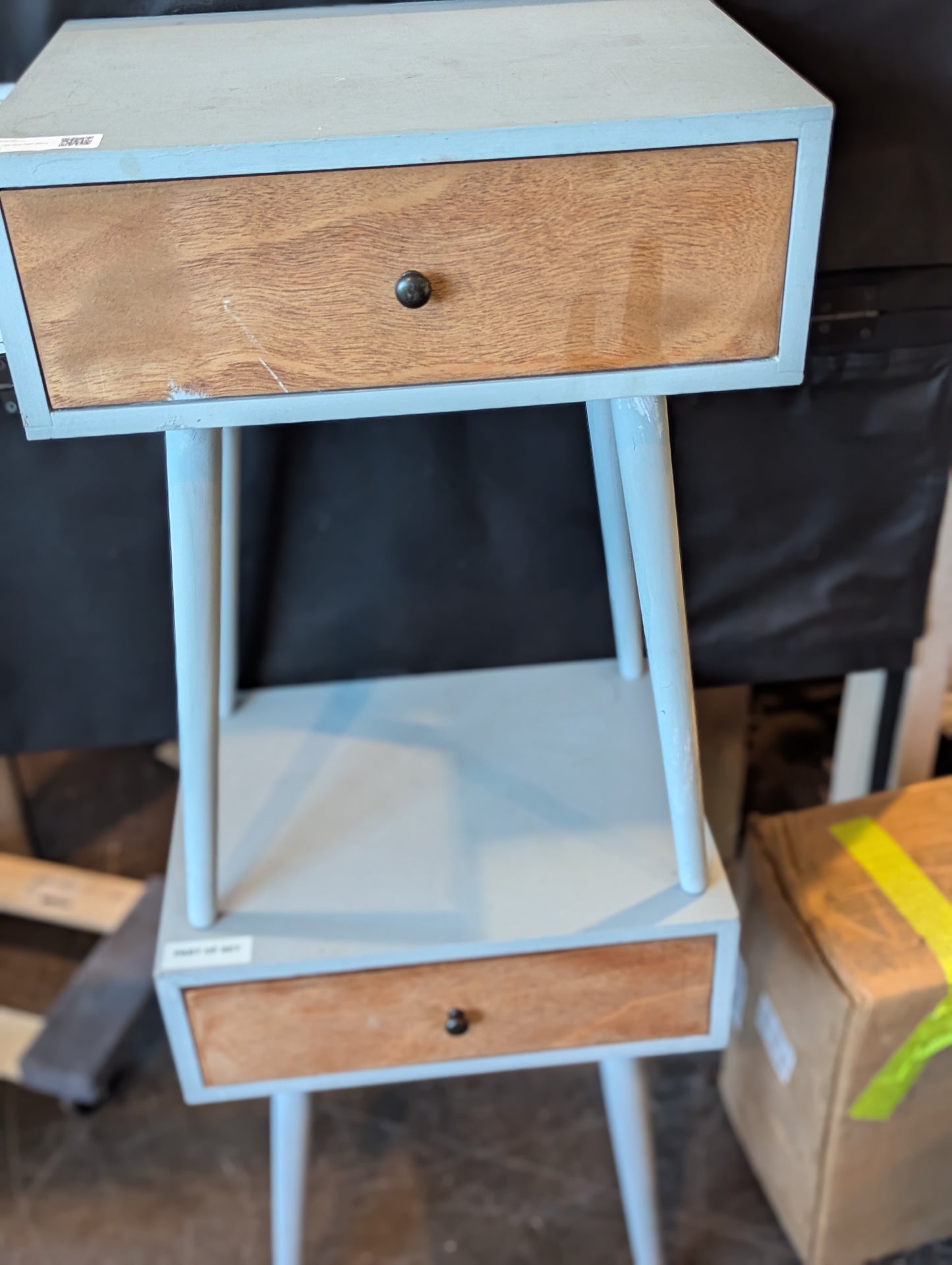 Light Blue Night Stand, SET