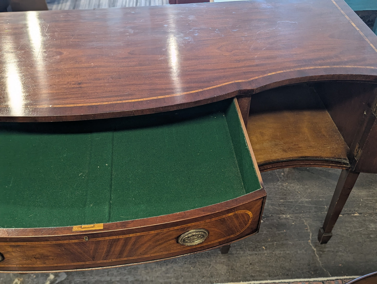 Made in England Wood Inlay Buffett