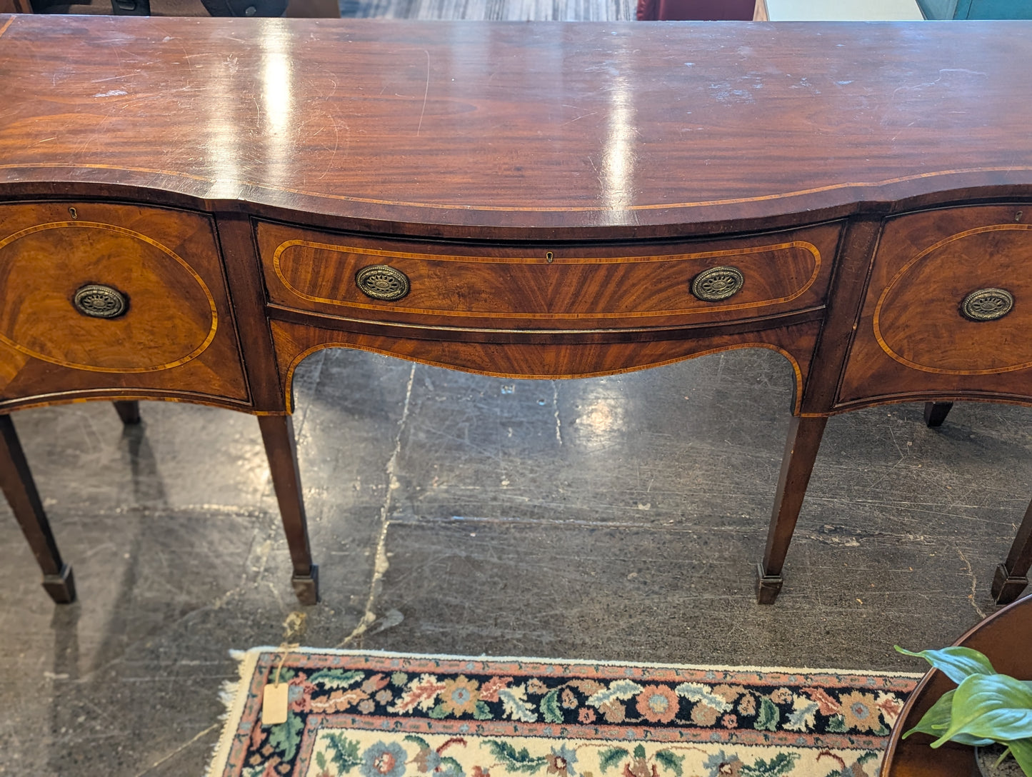 Made in England Wood Inlay Buffett
