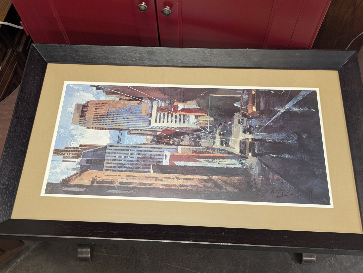 Vertical Print of San Francisco