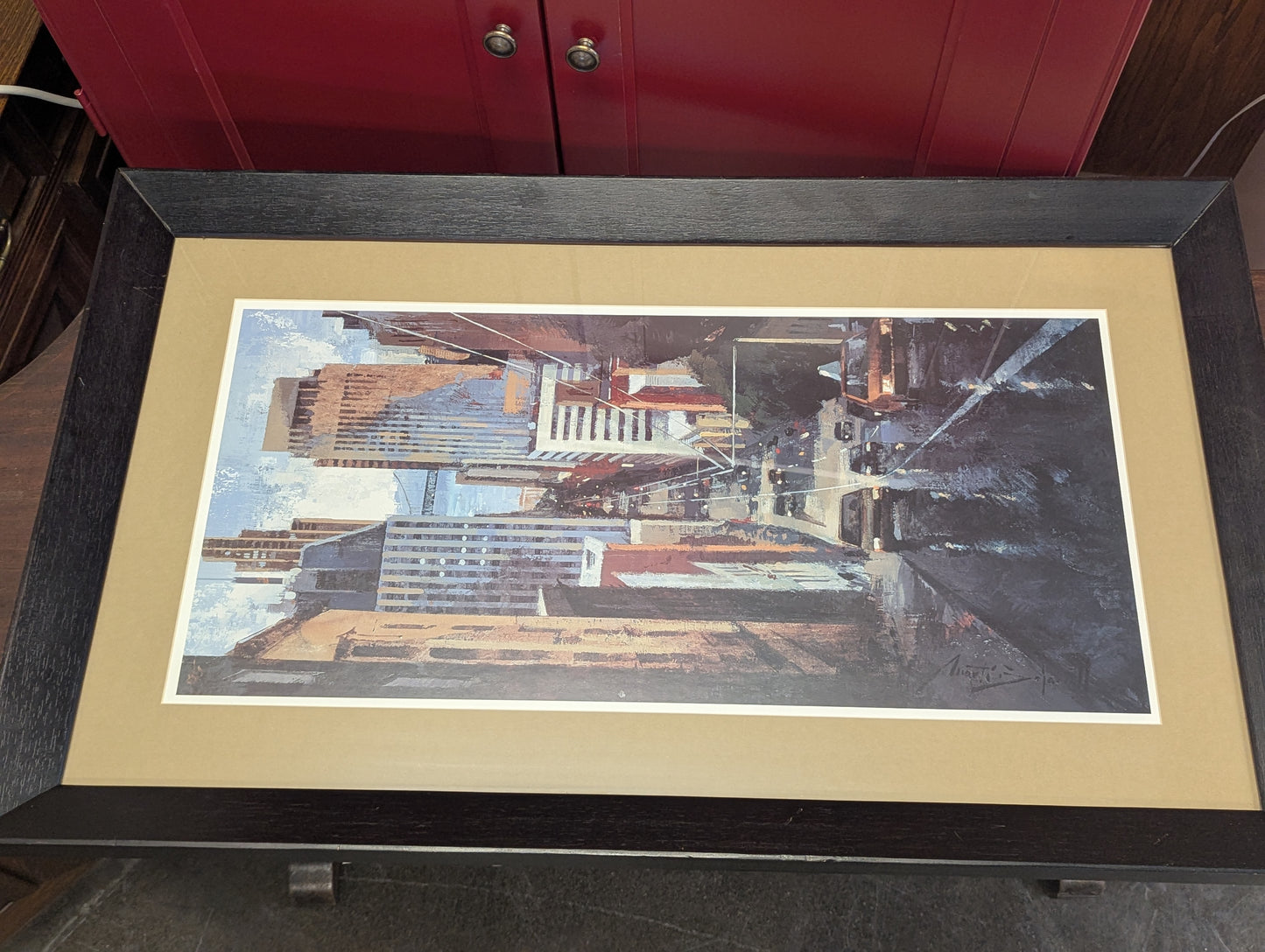 Vertical Print of San Francisco