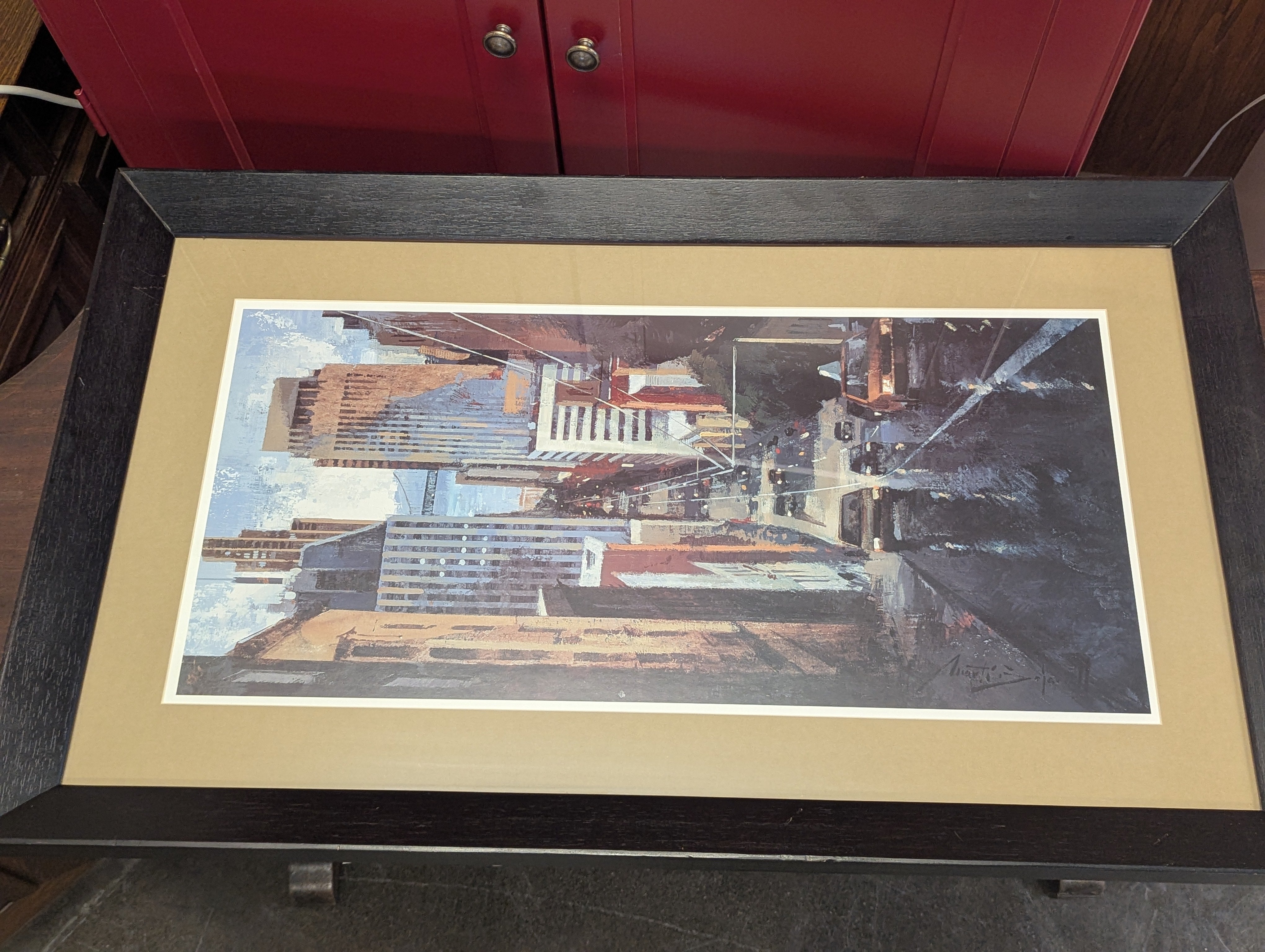 Vertical Print of San Francisco
