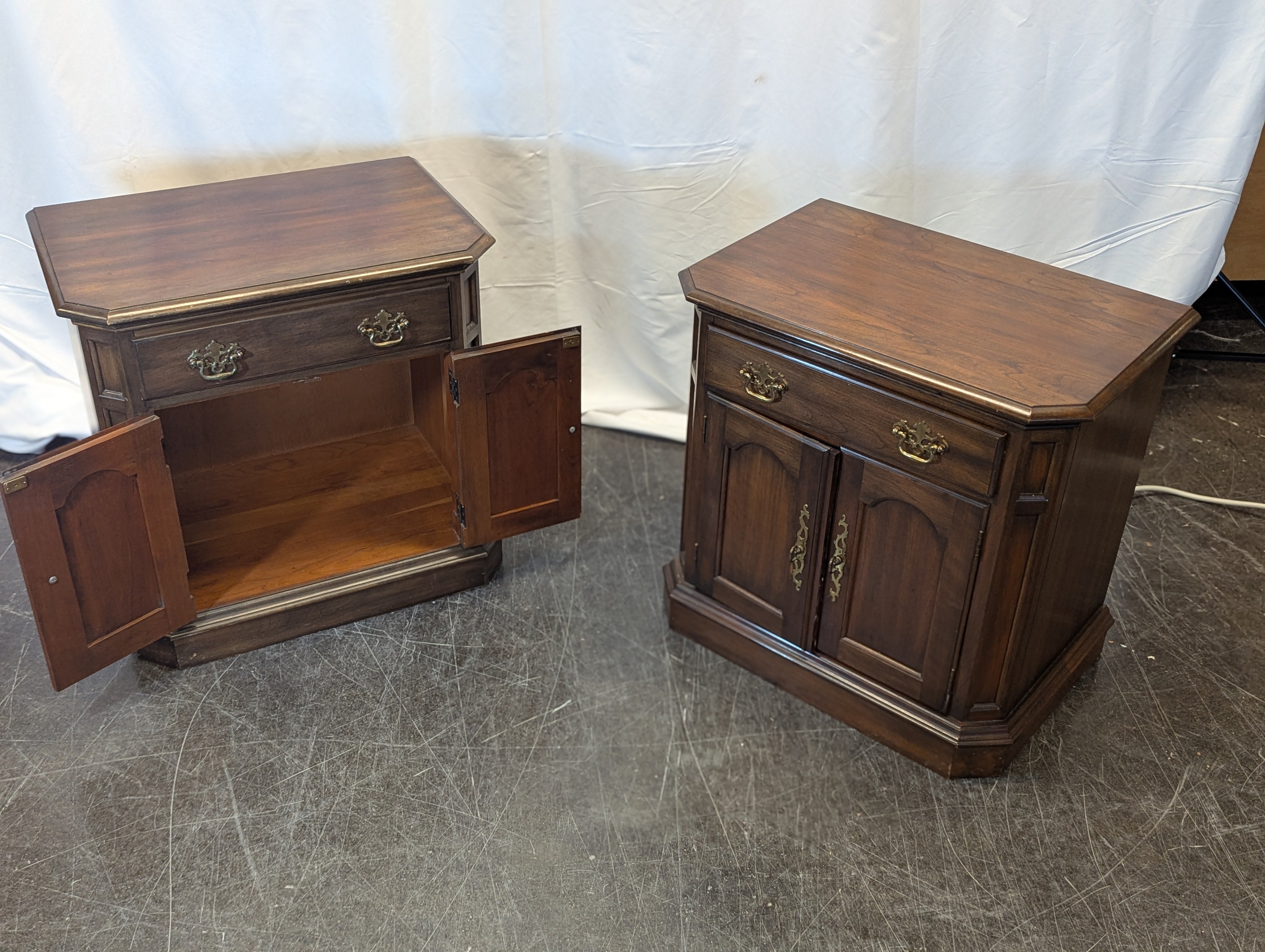 Pennsylvania House Two Door One Drawer Nightstand
