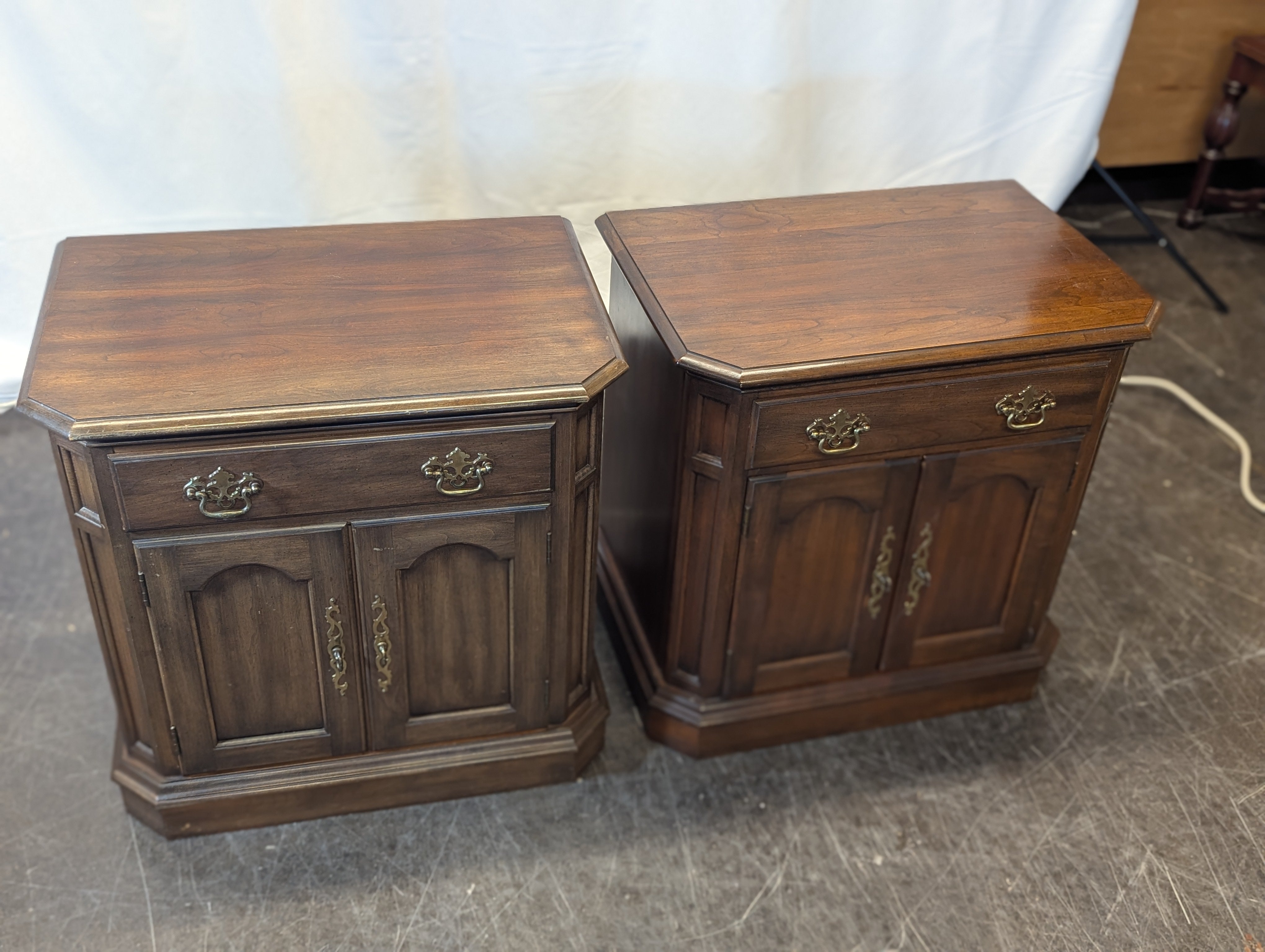 Pennsylvania House Two Door One Drawer Nightstand