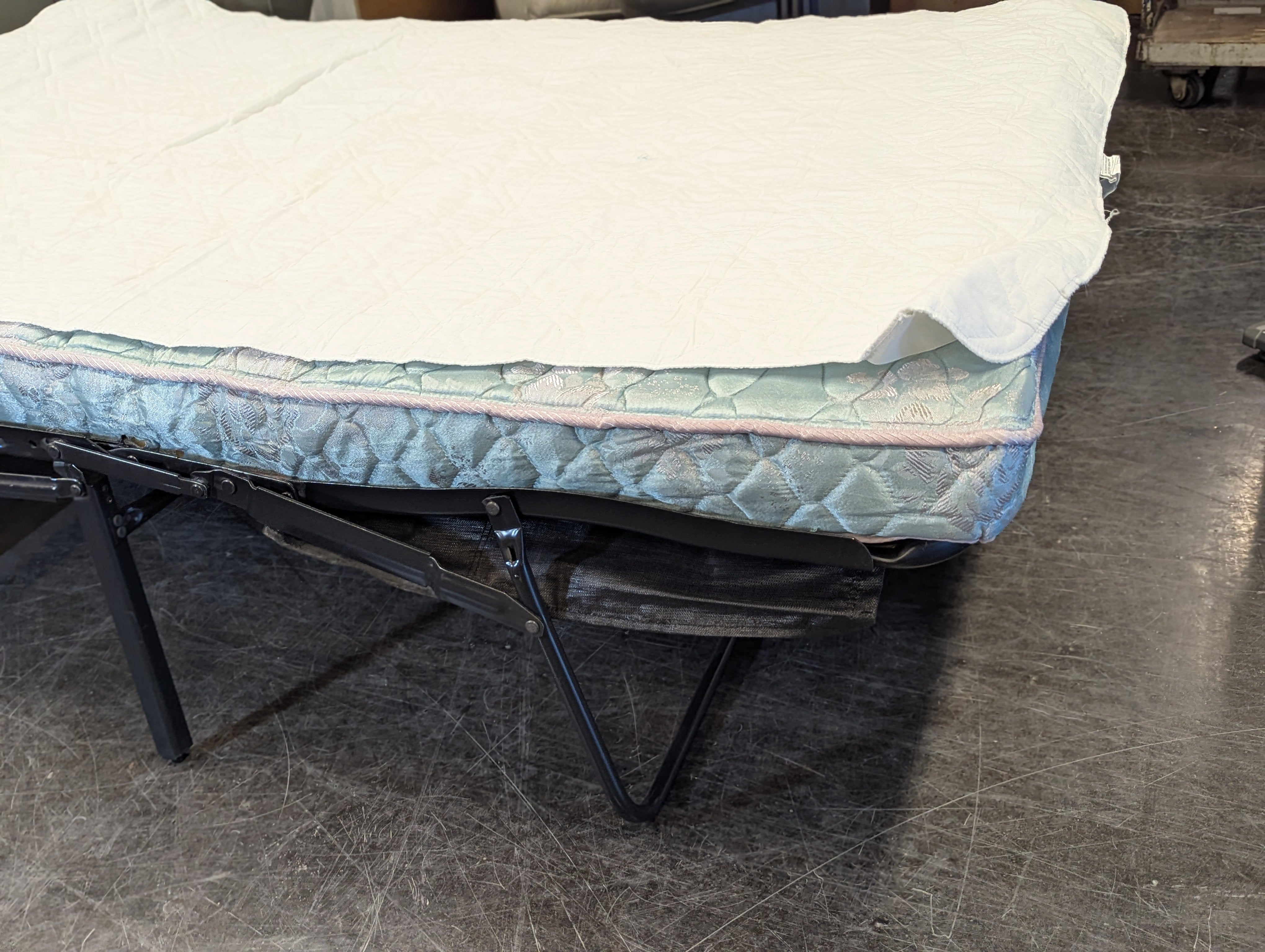 Sage Microfiber Loveseat (Sleeper Sofa)