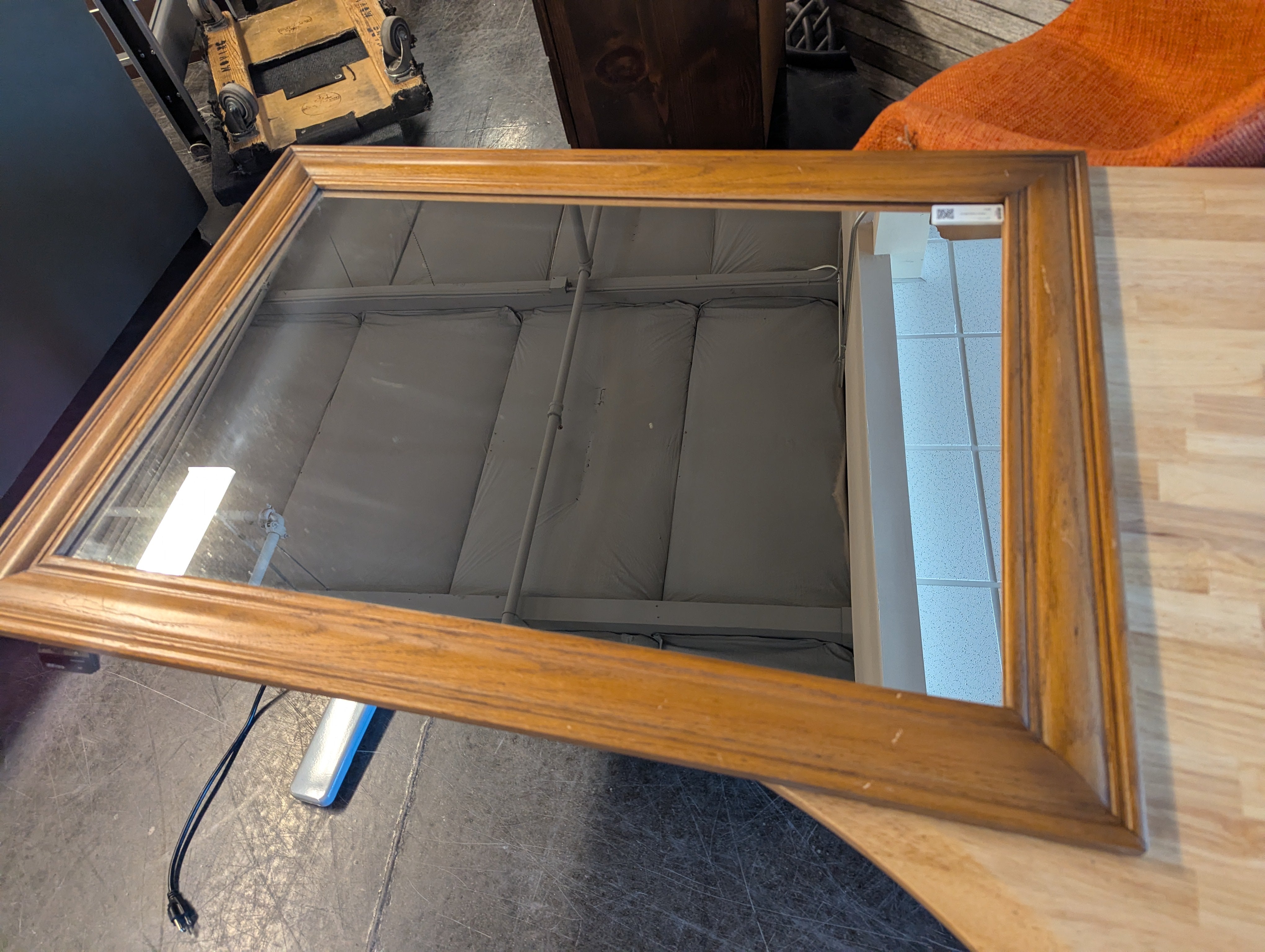 Wood Frame Mirror
