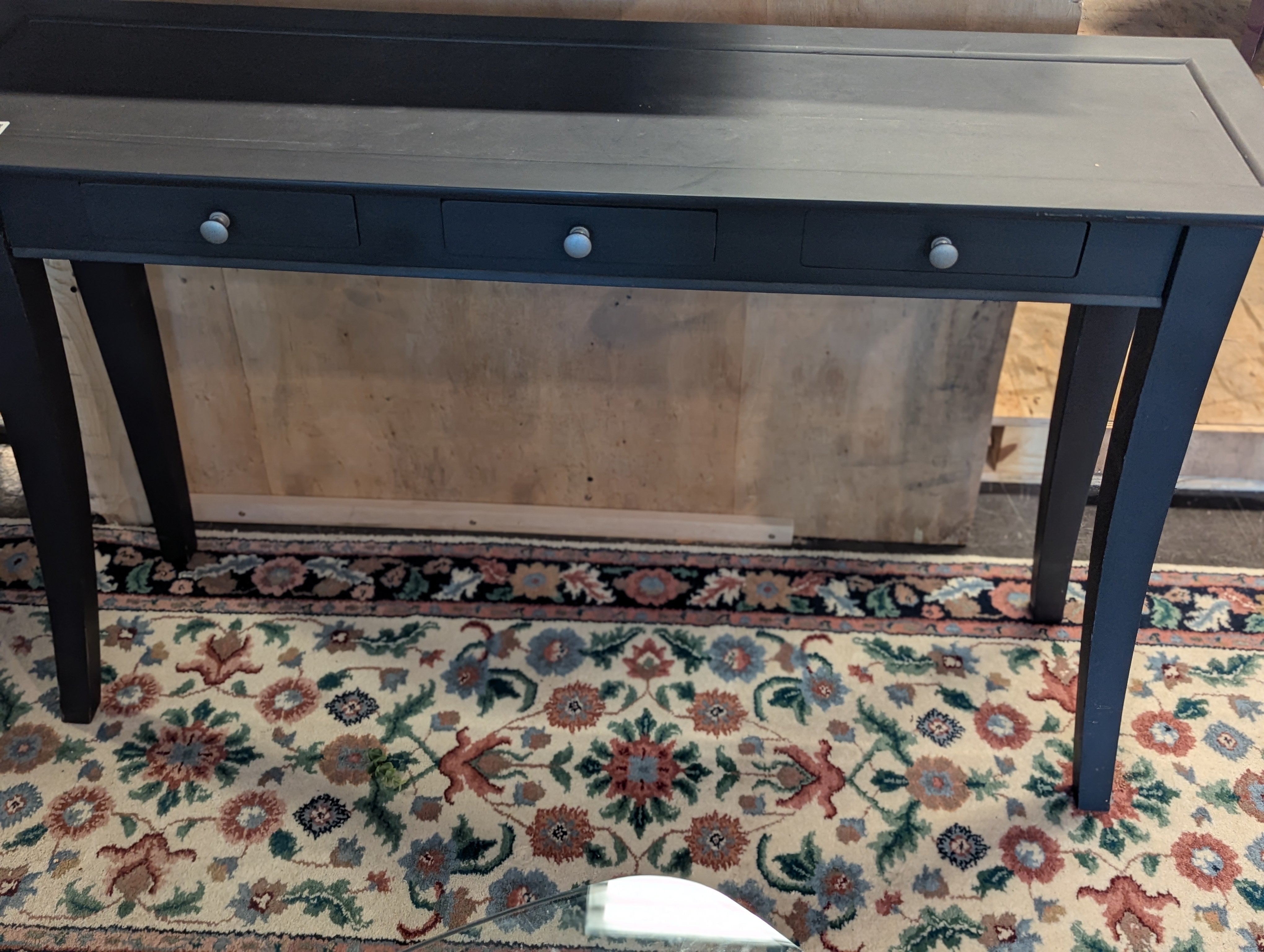 Simple Black Couch Table