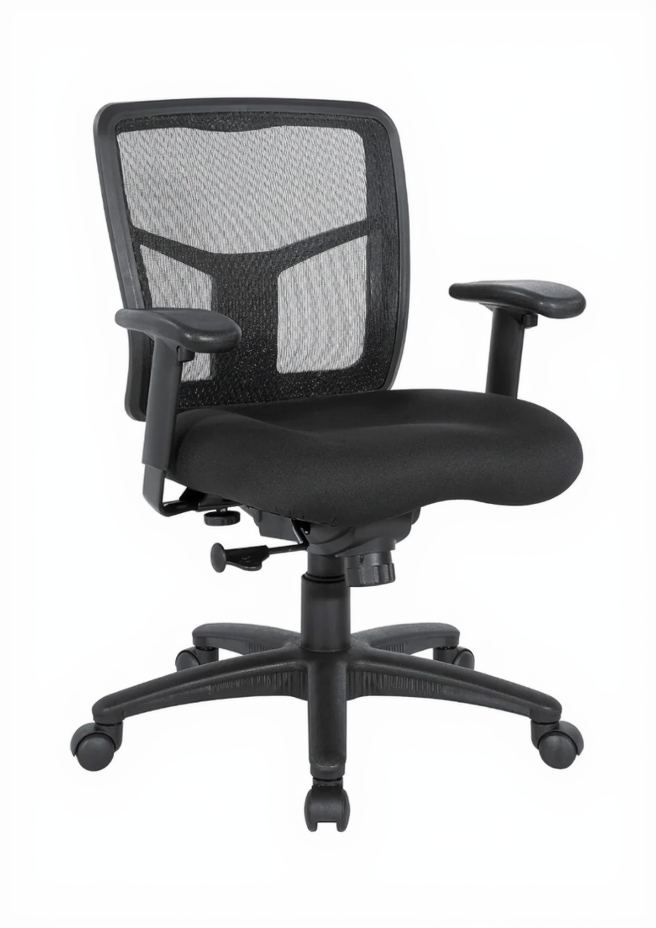 ProGrid Breathable Mesh Back Office Chair with built-in Lumbar Support