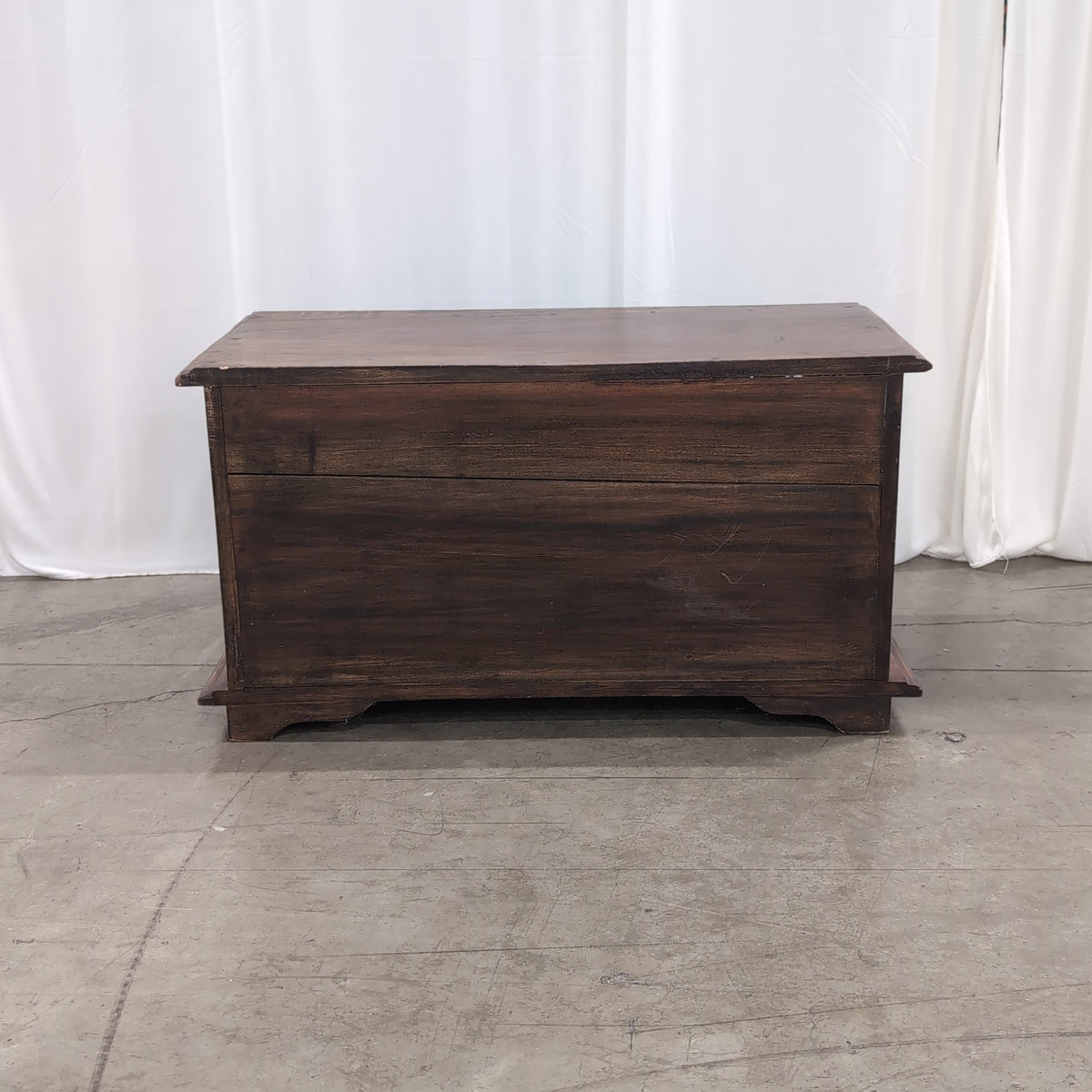 Dark Wood Apothecary Style Cabinet