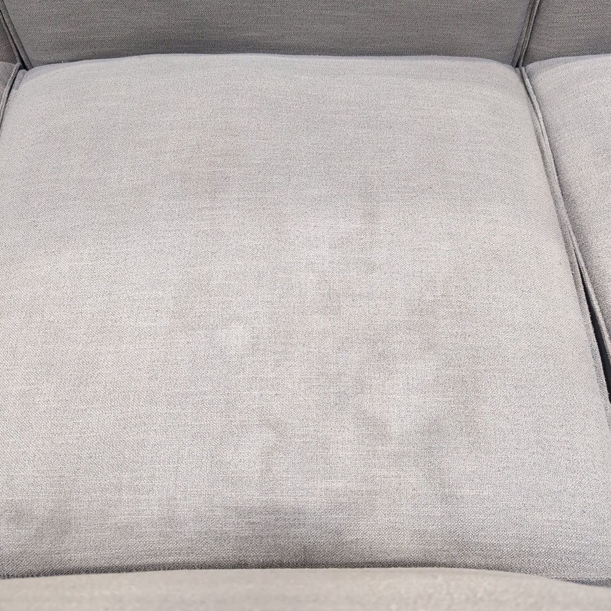 Grey Modular Fabric Sectional Couch