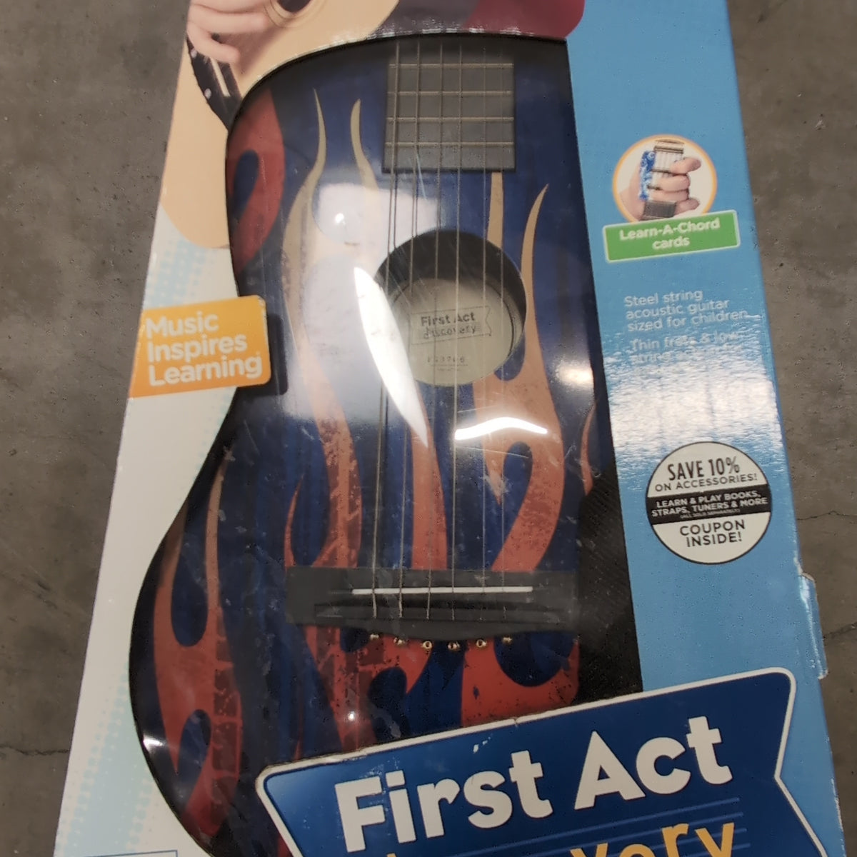 Learn-A-Chord Beginner Acoustic Guitar Kit