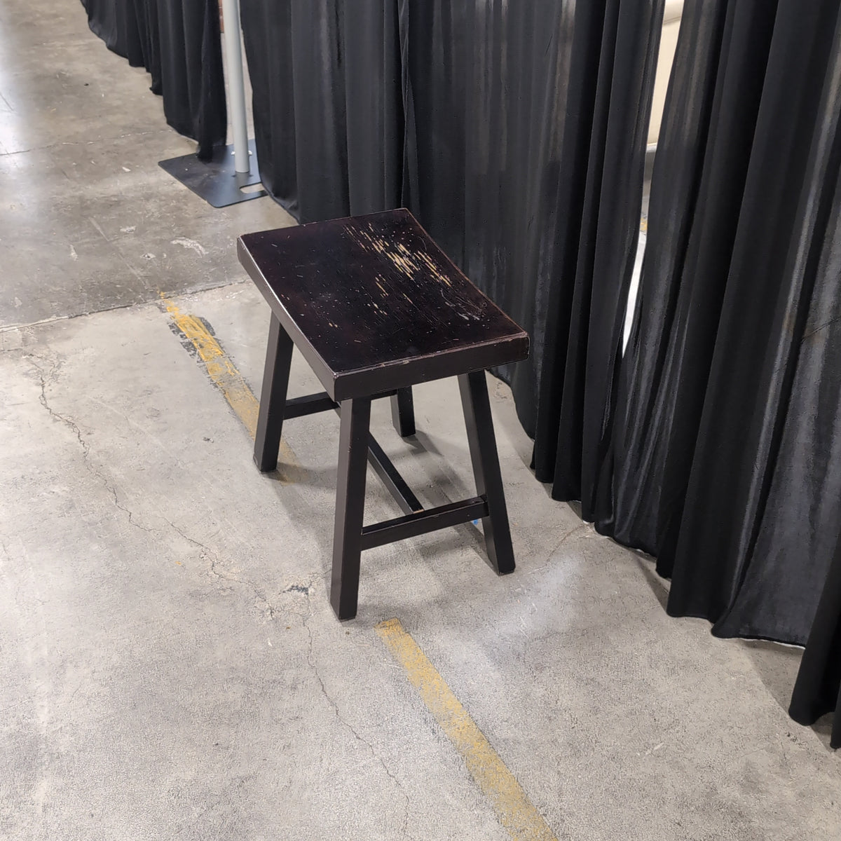Target Brand Dark Espresso Wood Stool