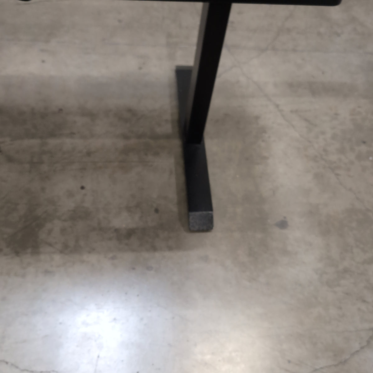 Black Adjustable Height Desk with Cable Management