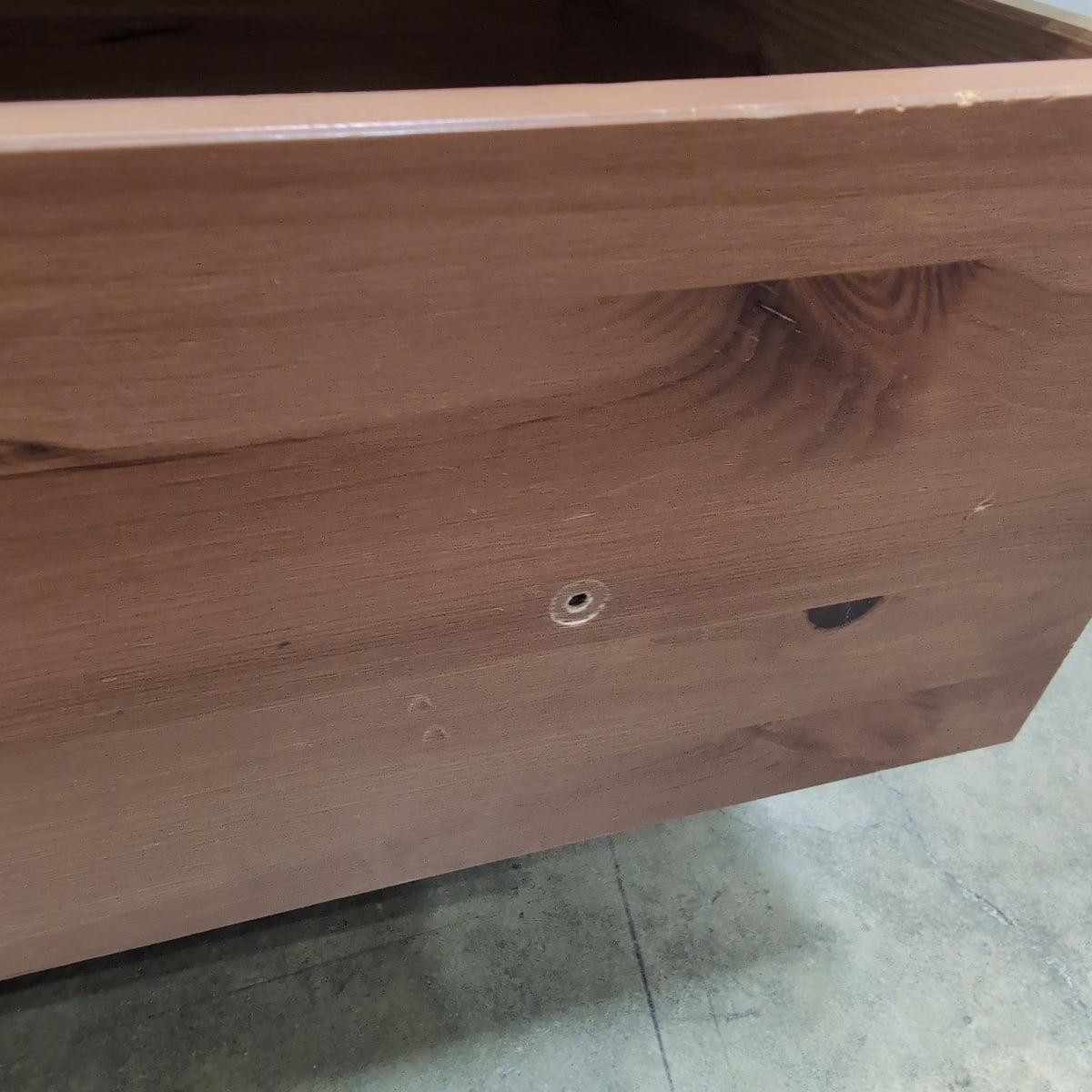 Natural Pine Six-Drawer Dresser