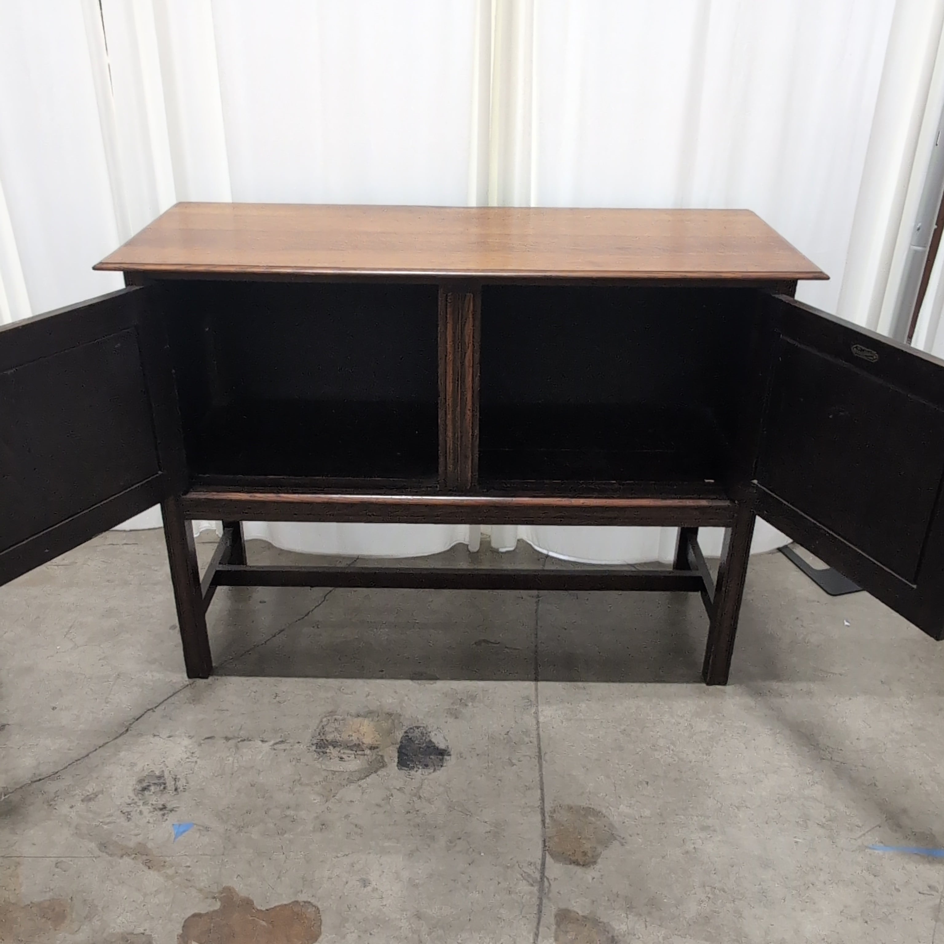 Harrison Gibson Ltd Traditional Dark Wood Two-Door Buffet
