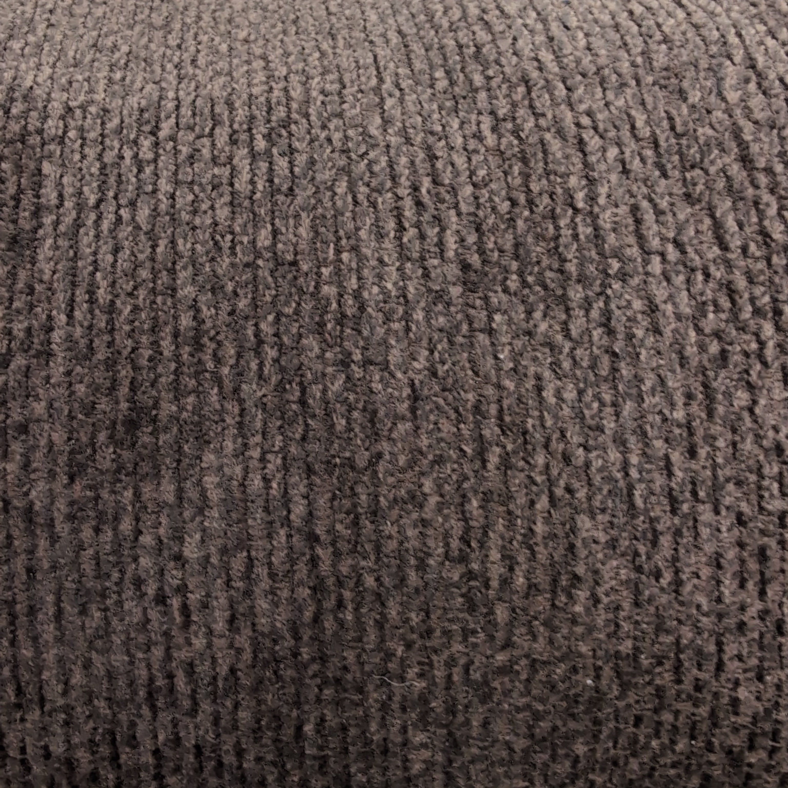 Brown Upholstered Reclining Loveseat with Padded Arms