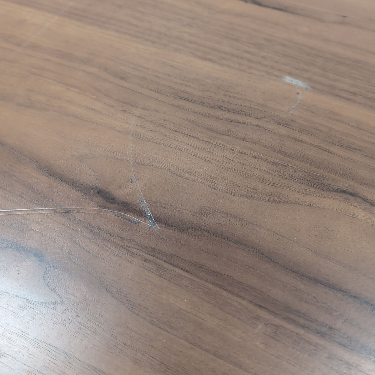 Rectangular Medium Brown Wood Dining Table Top
