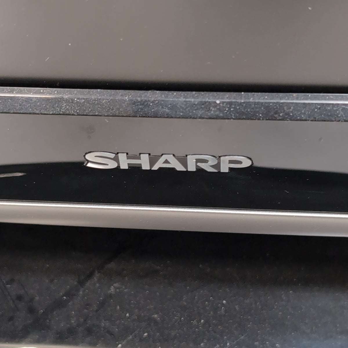 SHARP Black Flat-Panel Television with Stand