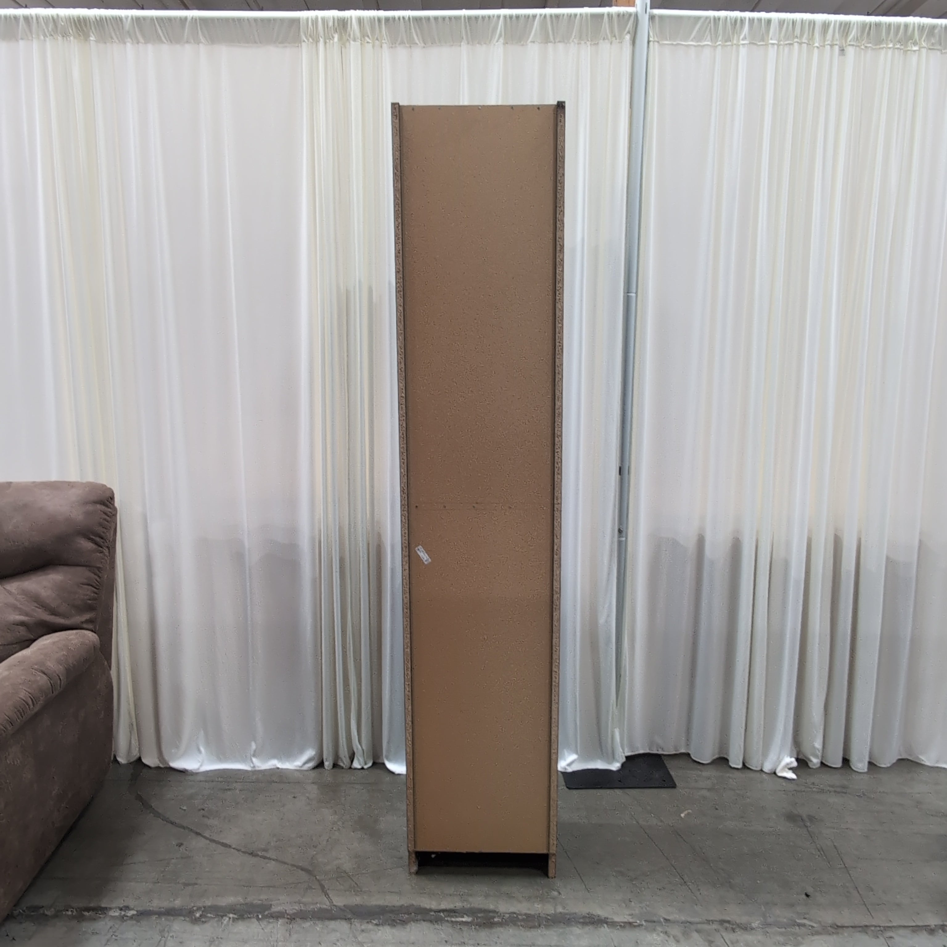 Tall Black Multi-Shelf Bookcase