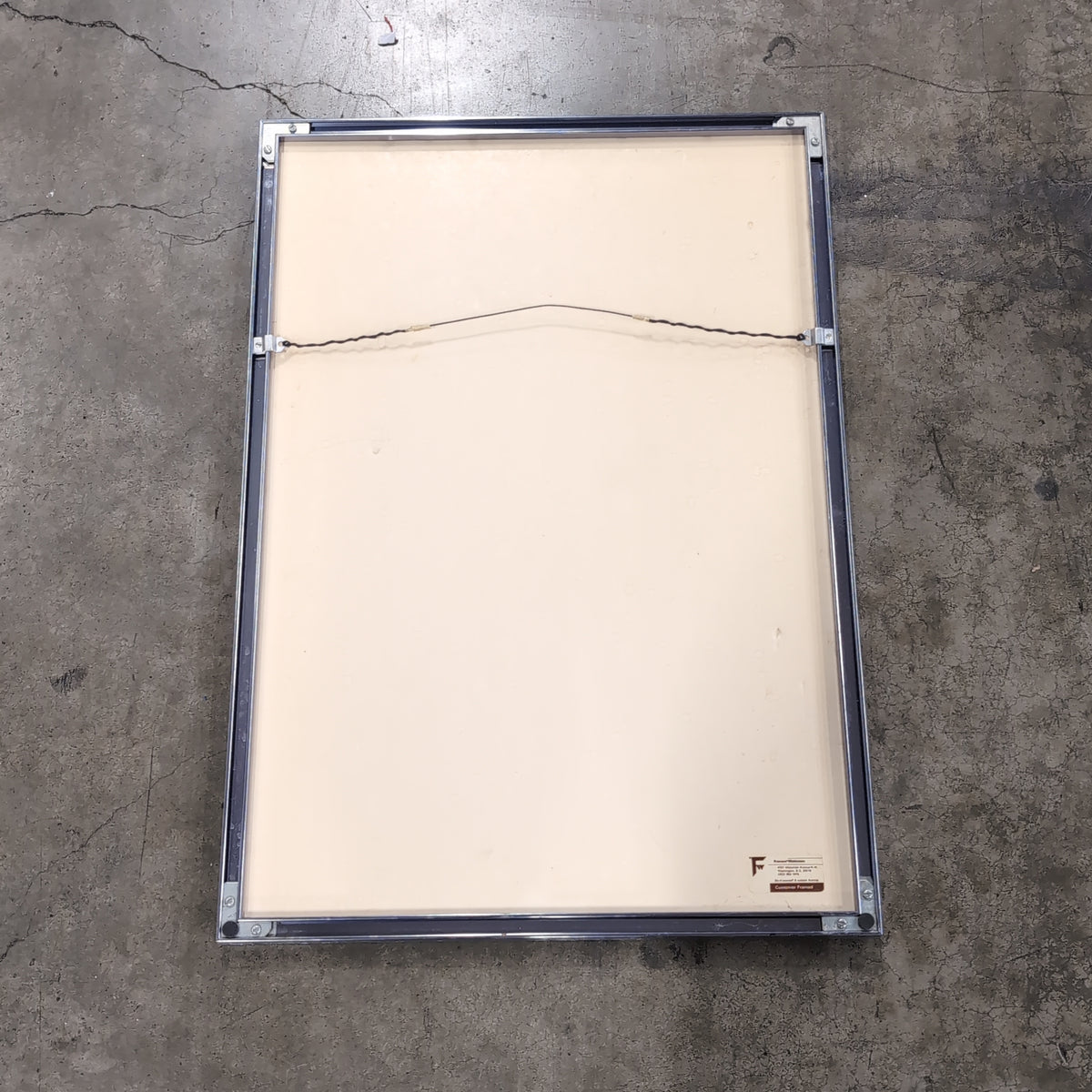 Marcellino March for the Dream Commemorative Poster in Metal Frame