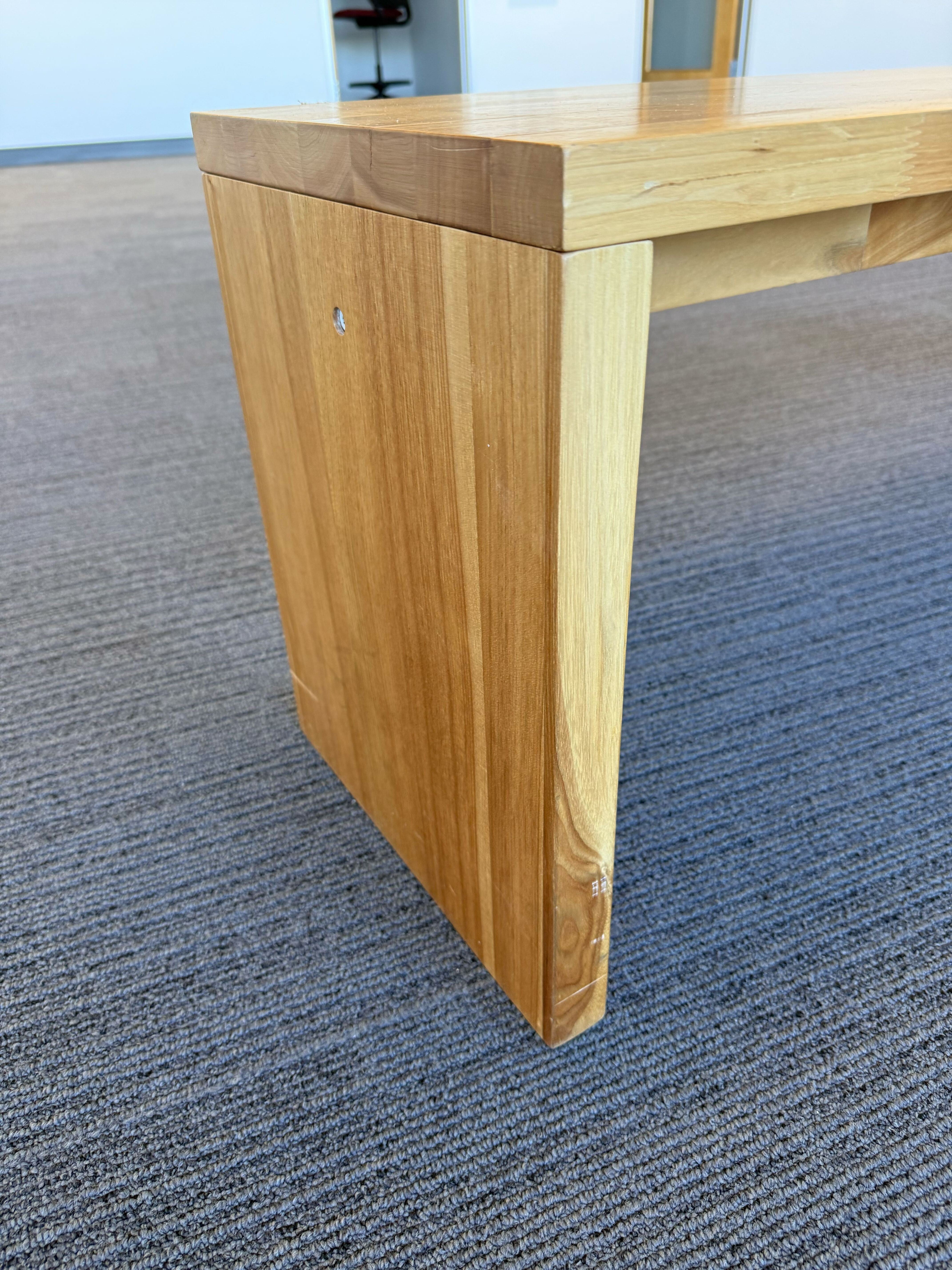 LAXseries Dining Bench designed by MASH Studios - Butcher Block Style