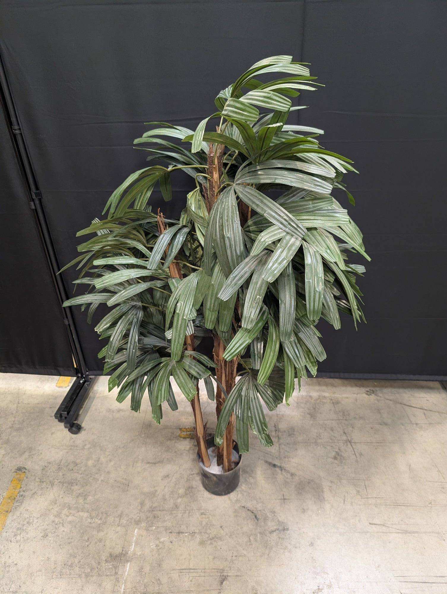 Tall Faux Lady Palm Tree Decor