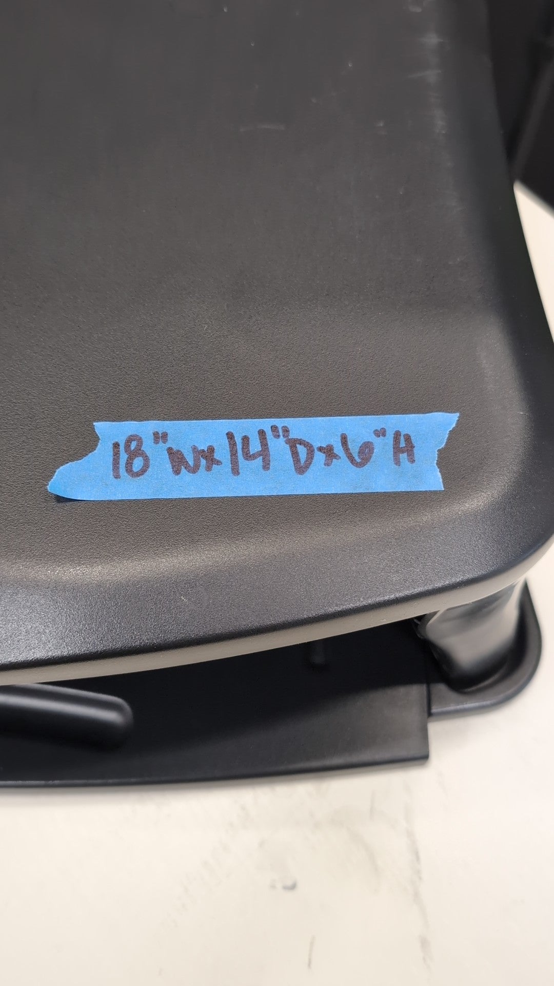 Targus Black Plastic Monitor Stand with Storage Tray