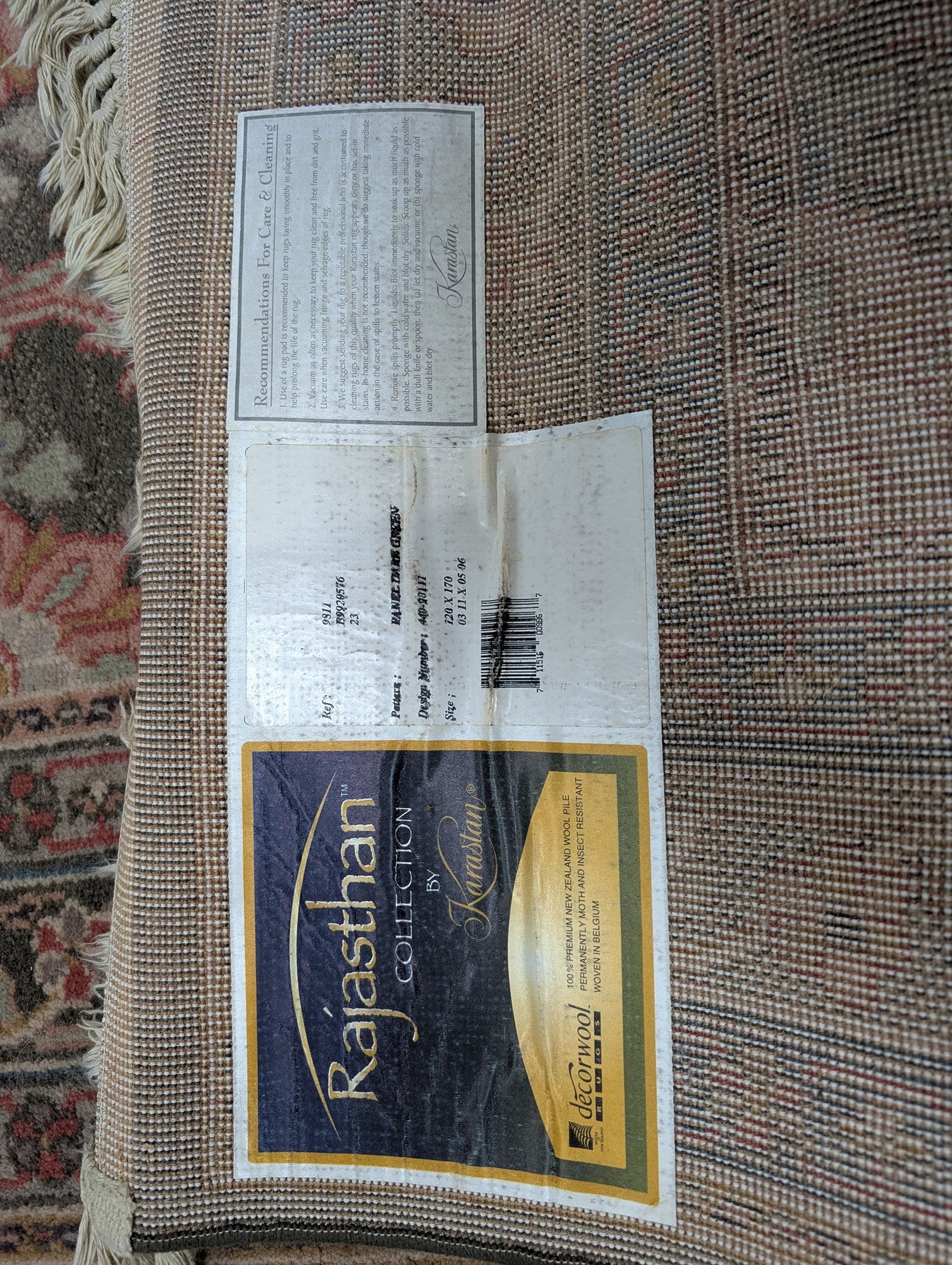 Rajasthan Kamran Traditional Wool Area Rug