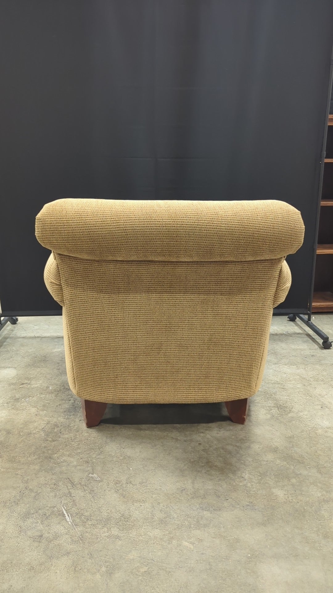 Flexsteel Christopher Lowell Collection Armchair with Rolled Arms