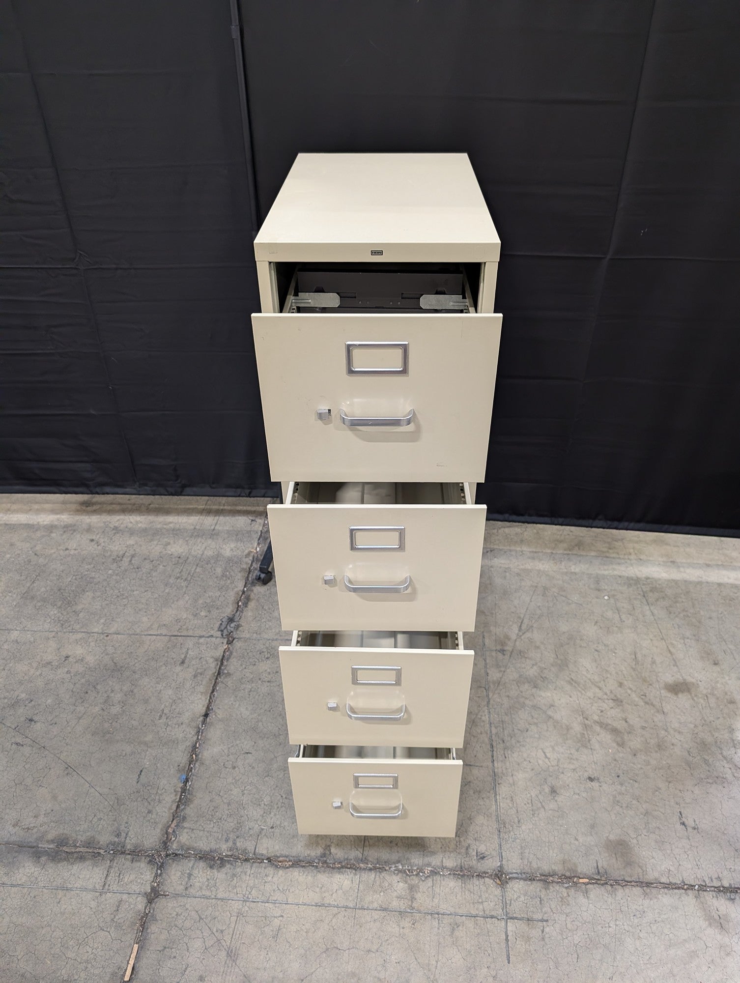 Four-Drawer Vertical Metal Filing Cabinet