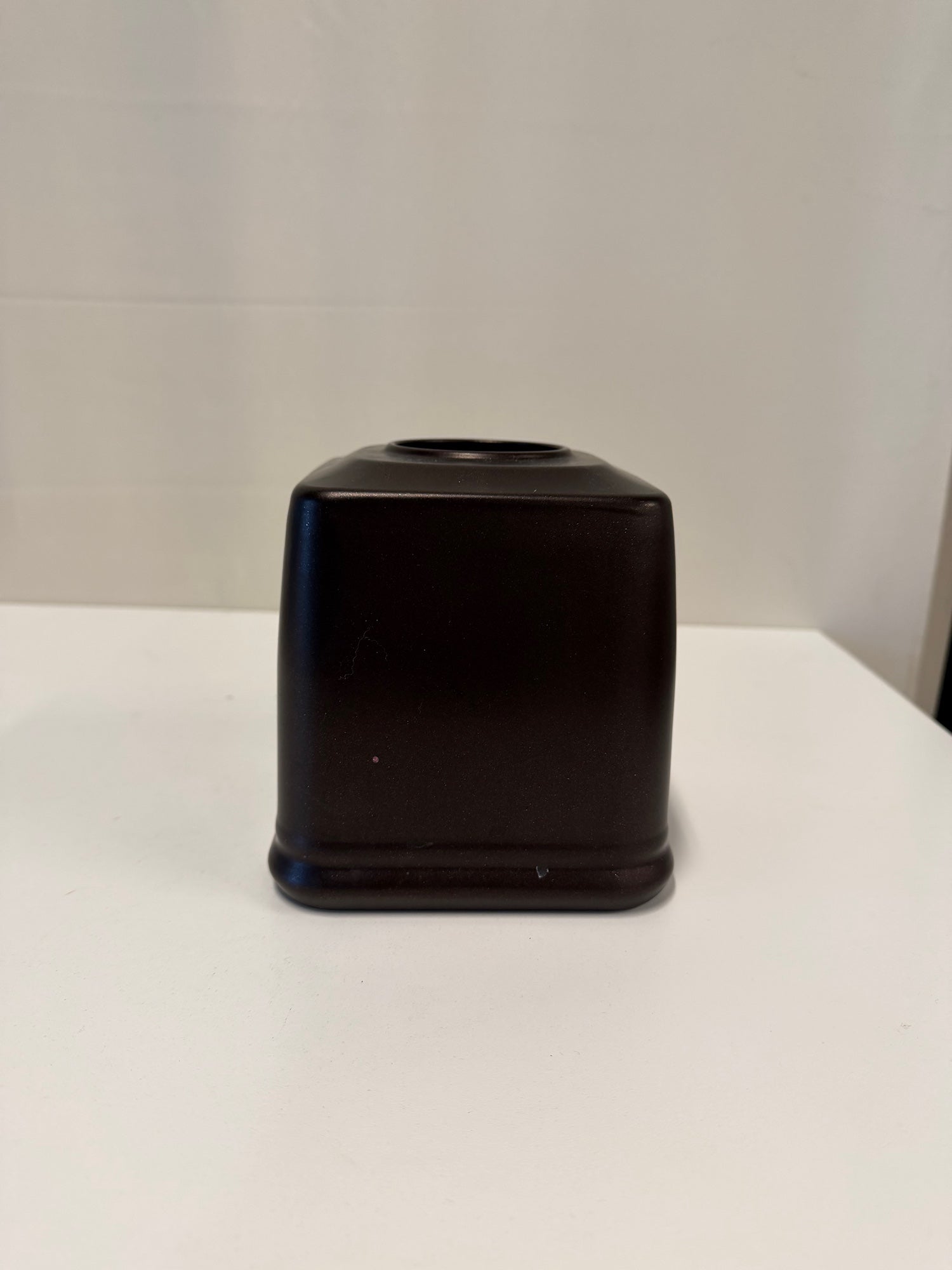 Dark Brown Square Tissue Box Cover