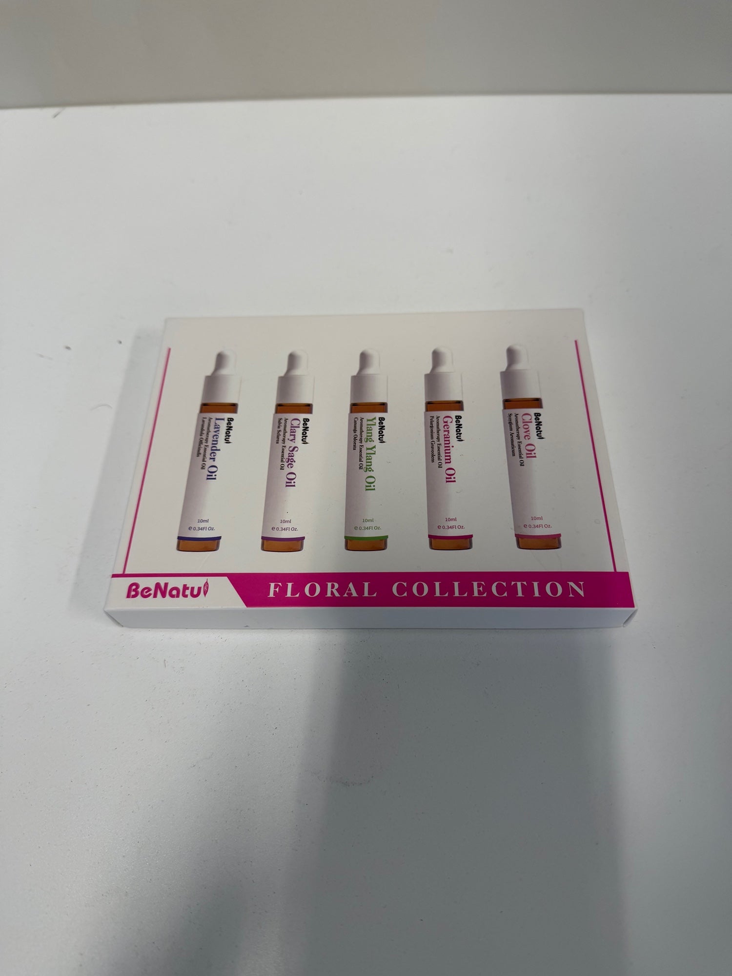 BeNatu Floral Premium Collection Aromatherapy Essential Oil Set