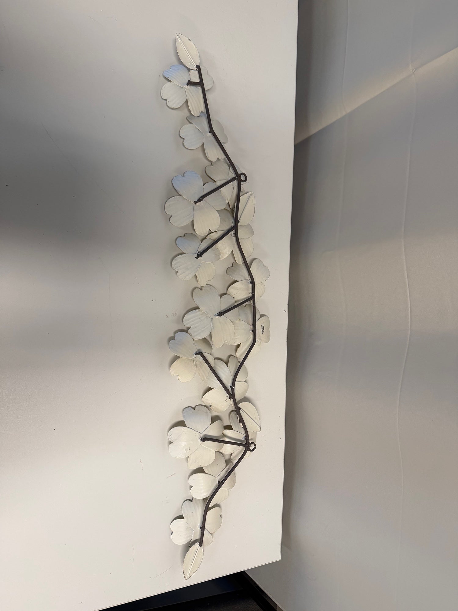 Botanical Flower Motif Wall Art Sculpture