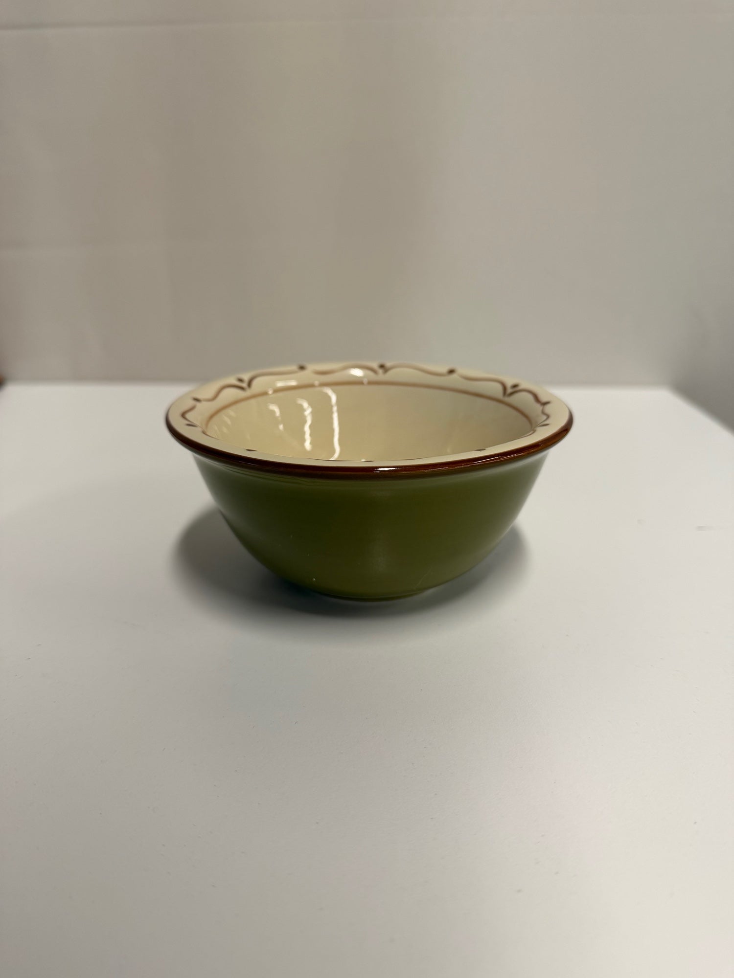 AROUND the ORCHARD HOME Ceramic Fruit Motif Bowl
