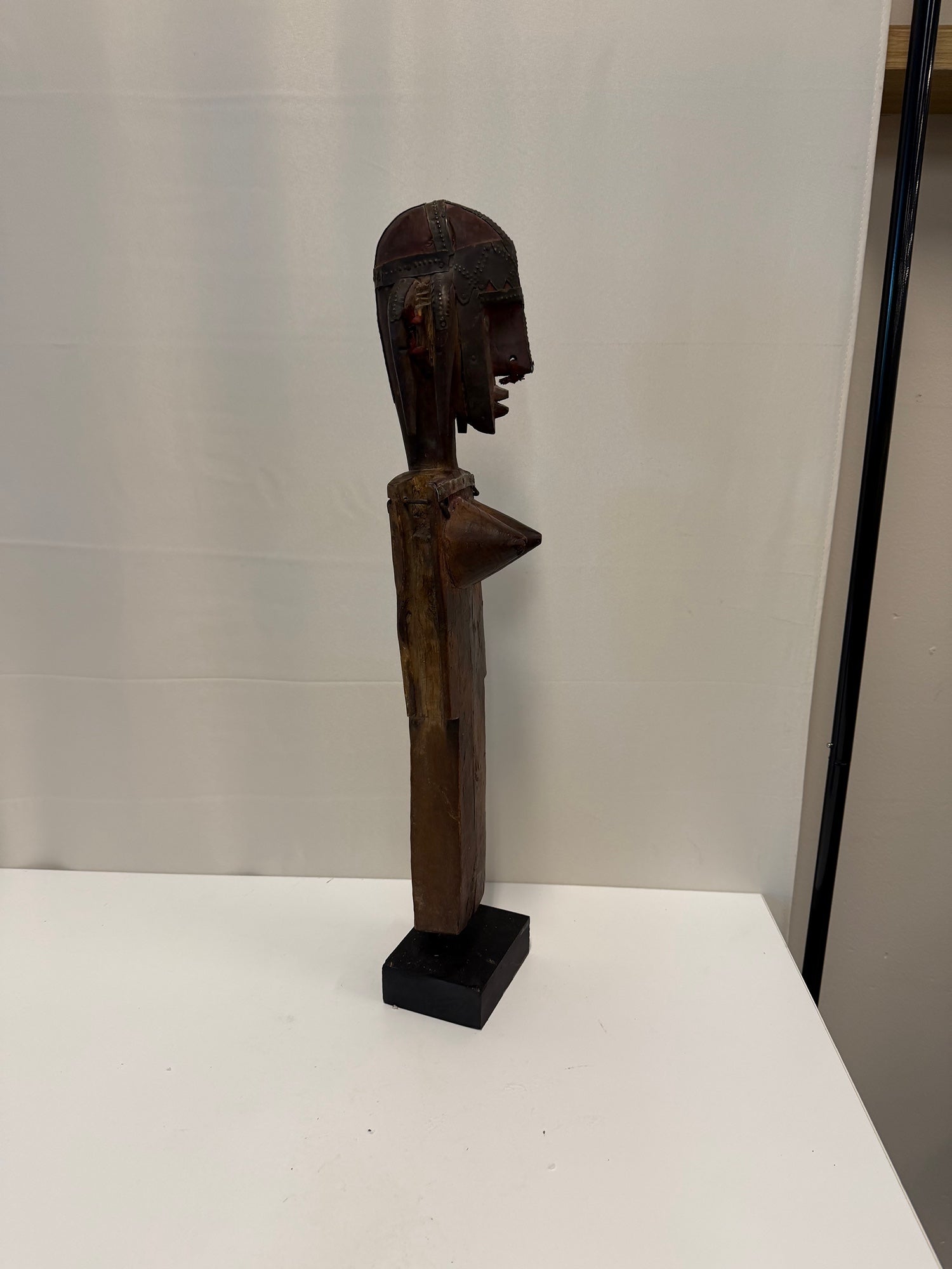 Mali Bamana Hand-Carved Female Marionette Sculpture