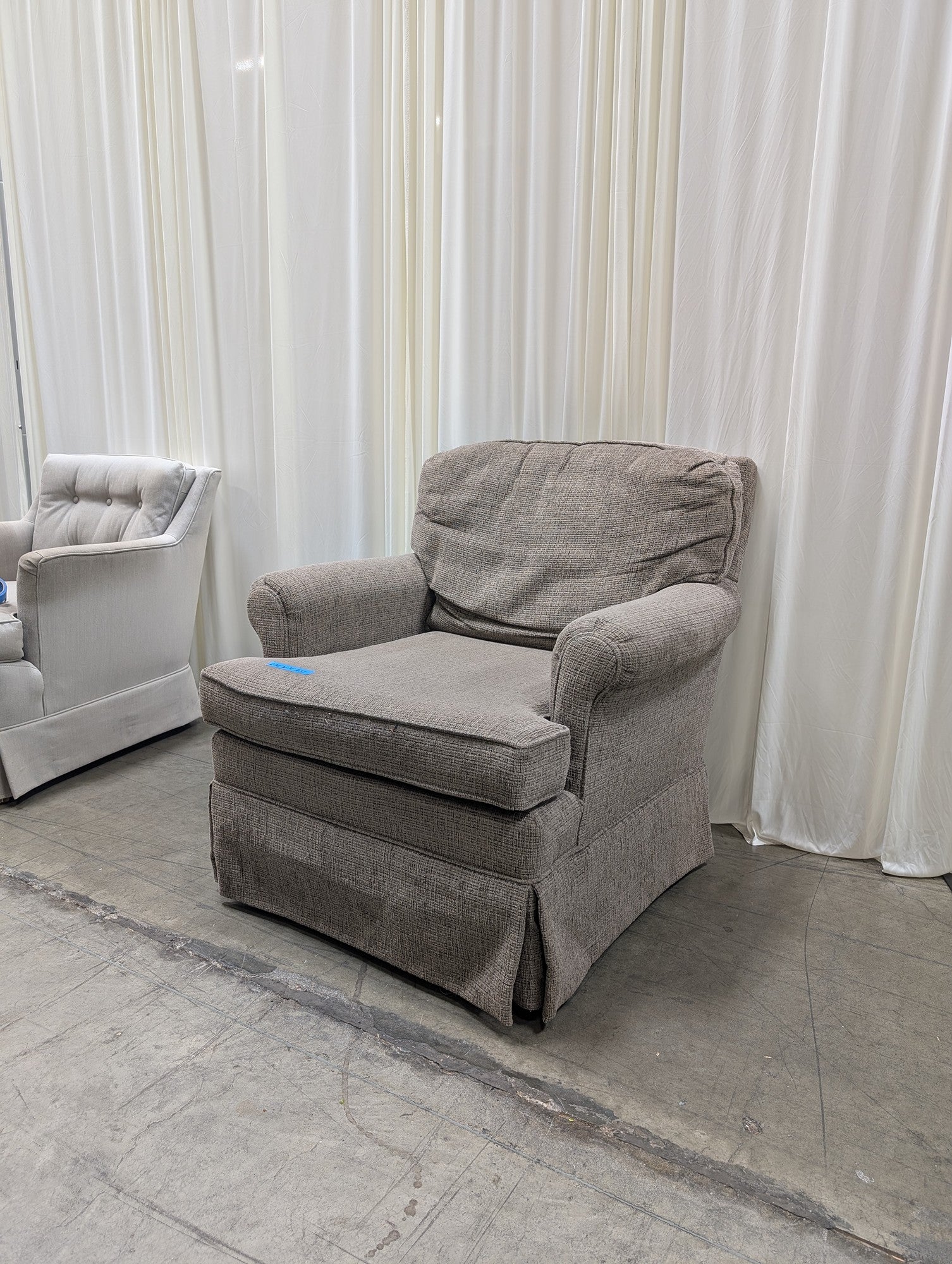 Best Chairs Inc. Armchair in Grey Fabric