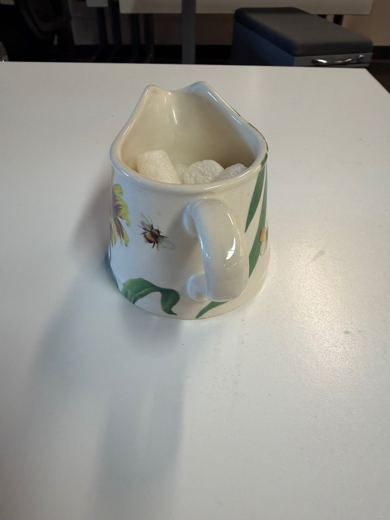 Spode Floral Haven Sunflower Butterfly Bee Ceramic Pitcher