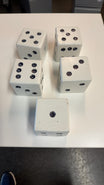 Large Wooden Decorative Dice