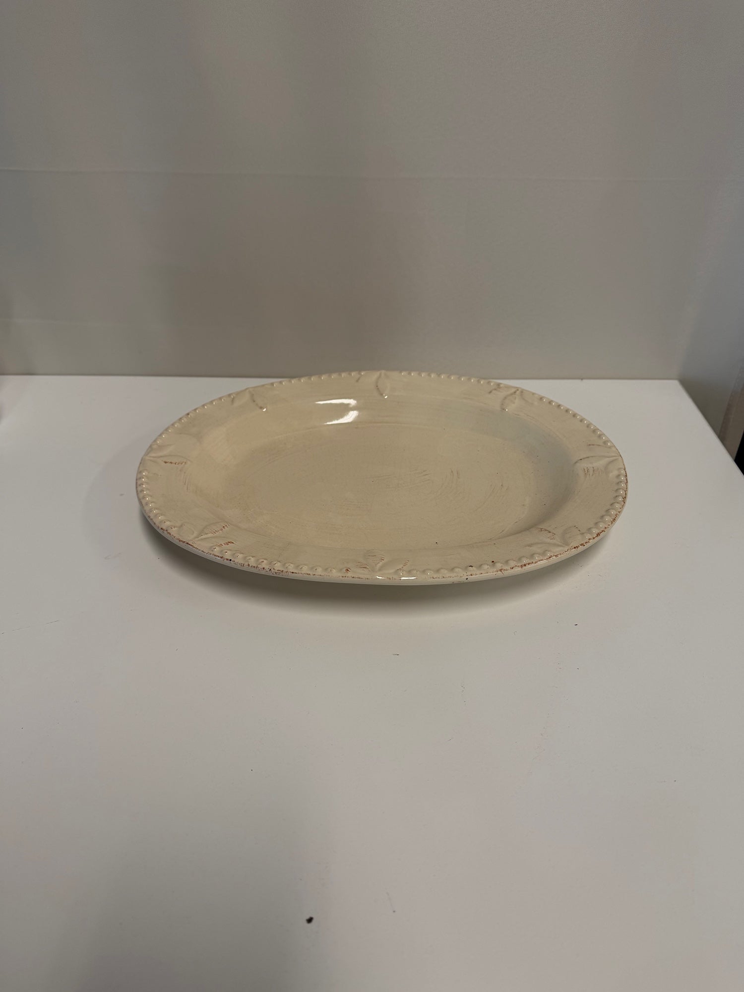 Signature Housewares Sorrento Rustic Oval Stoneware Serving Platter