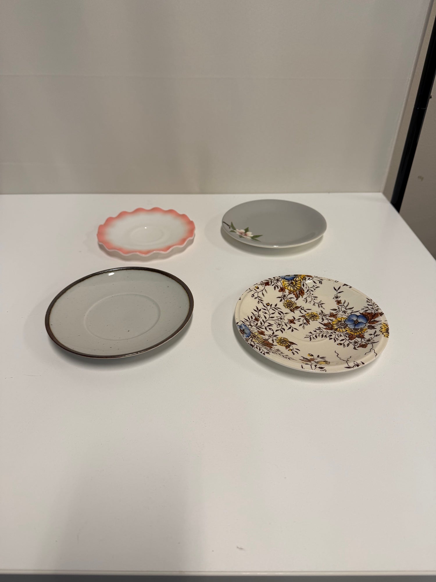Assorted Decorative Porcelain Small Plate