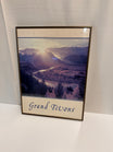 Grand Tetons Snake River Mountain Landscape Framed Art Print