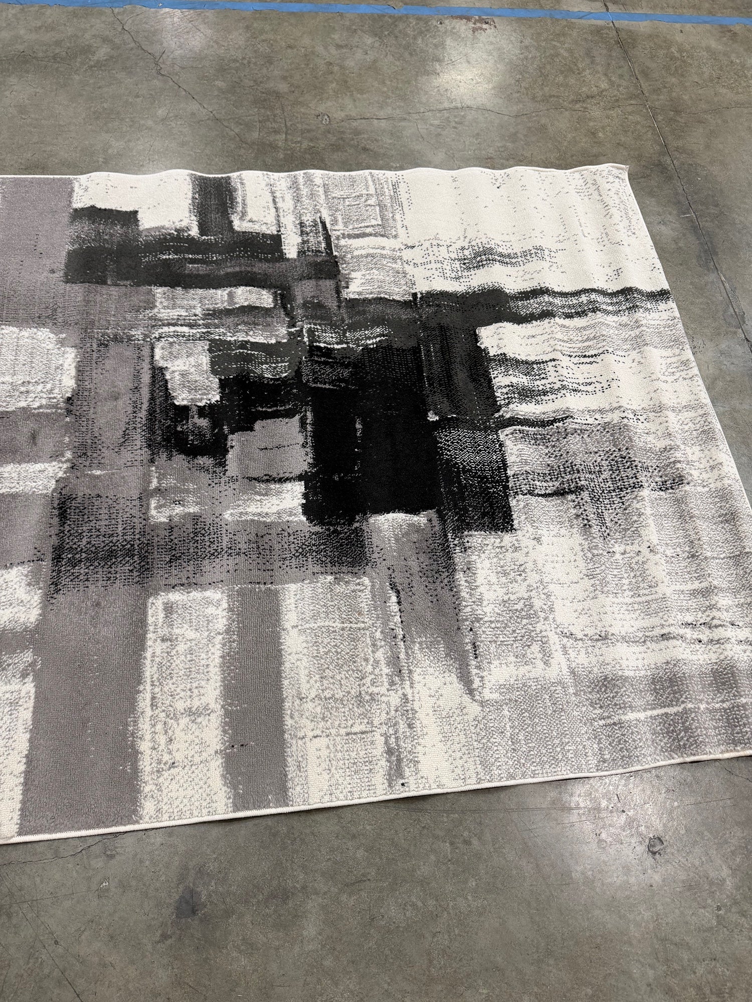 Nevada Collection 950 Black 5 x 7 Area Rug