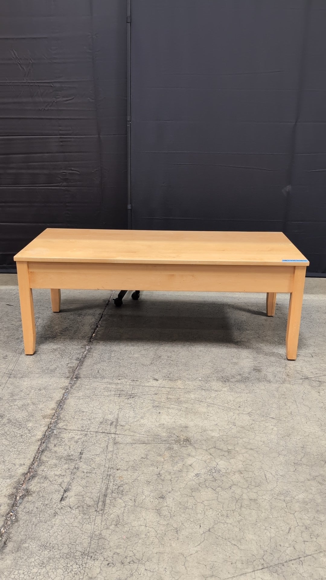 Natural Maple Rectangular Coffee Table