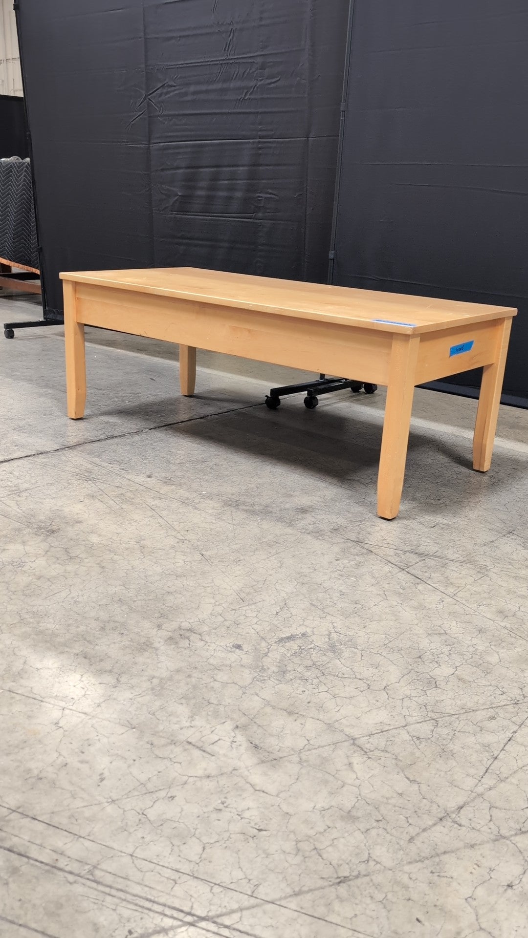 Natural Maple Rectangular Coffee Table